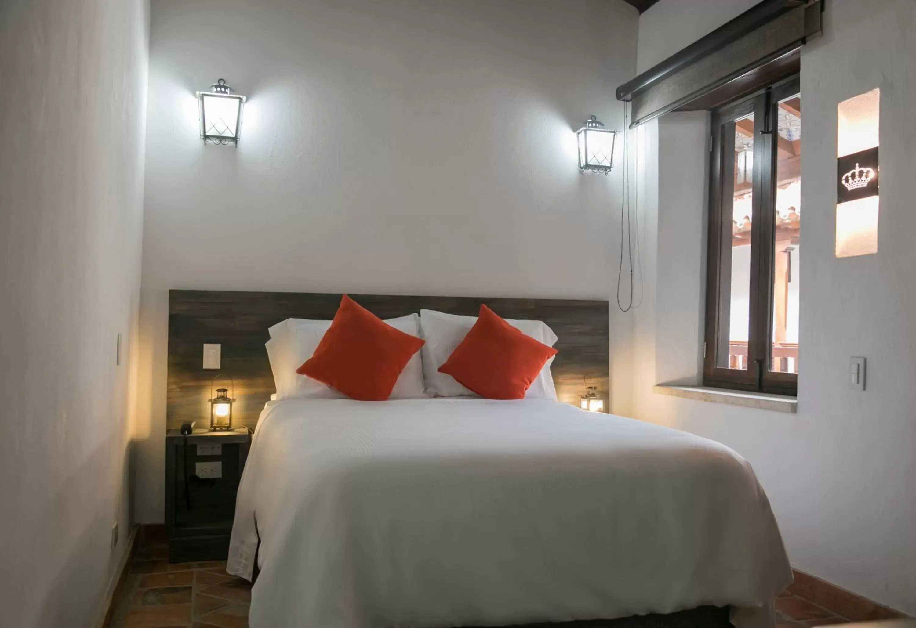 Bed in Getsemani Cartagena Hotel