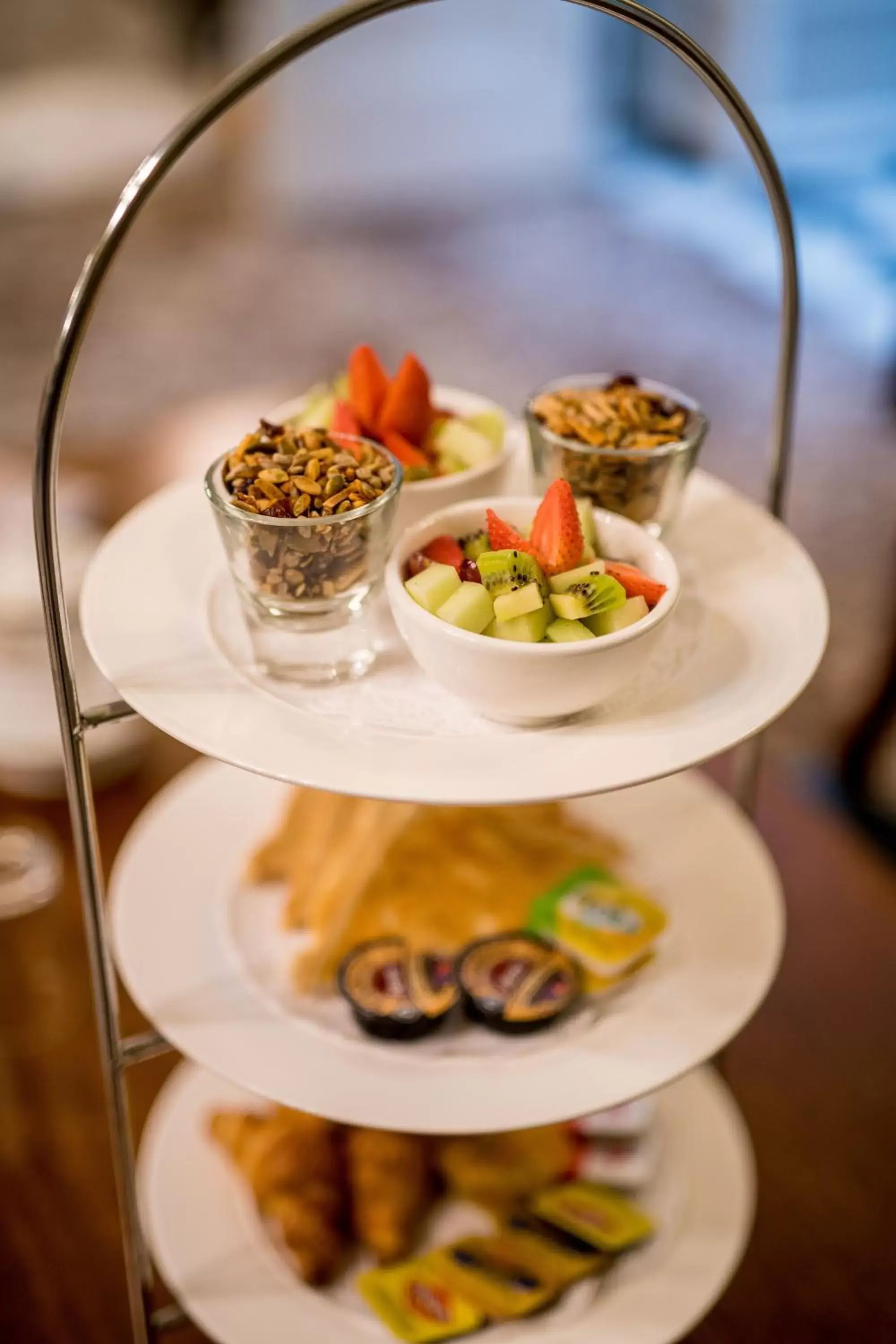 Continental breakfast in Hadley's Orient Hotel