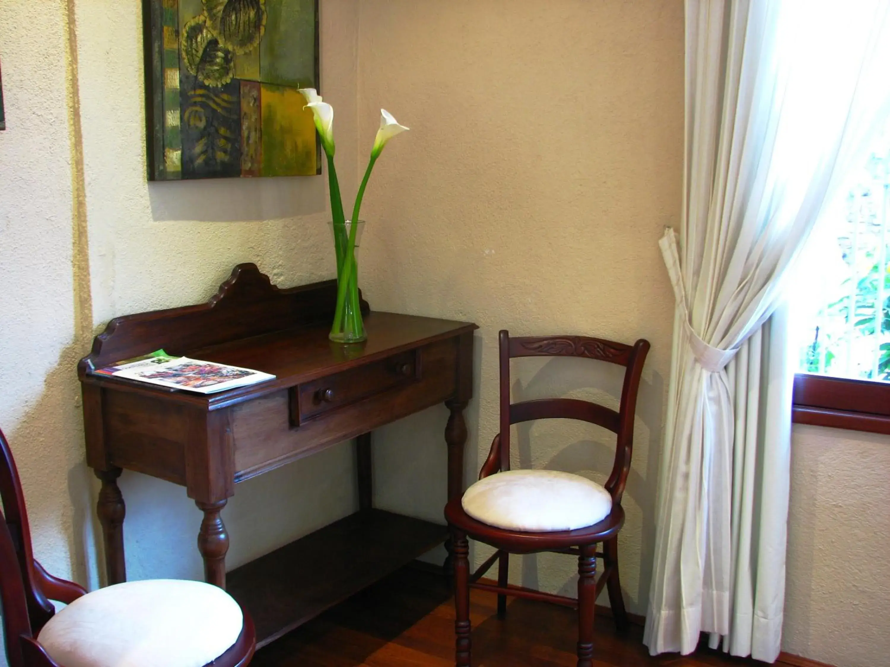 Decorative detail, Seating Area in Casa Santa Rosa Hotel Boutique