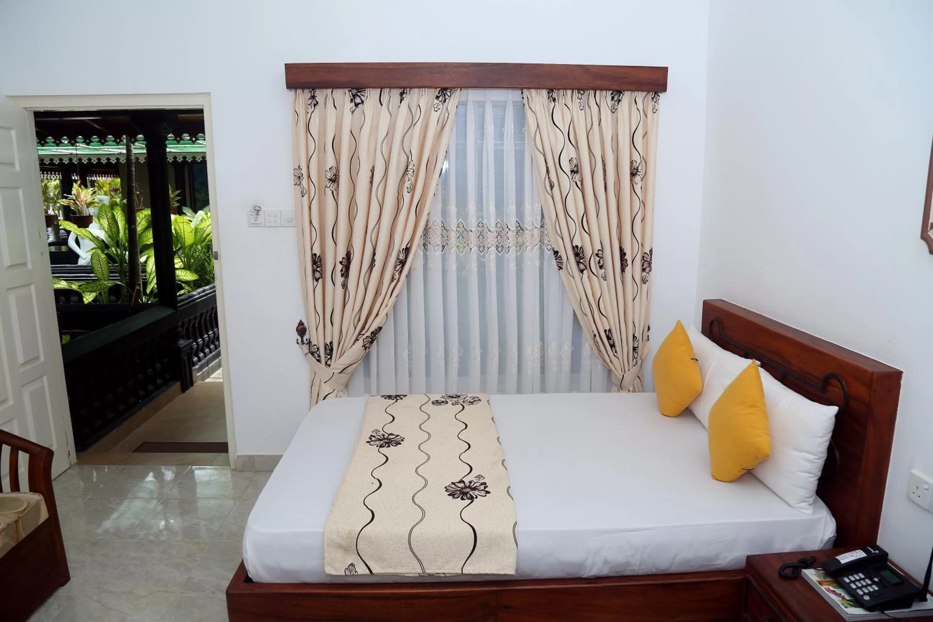 Bed in JKAB Park Hotel