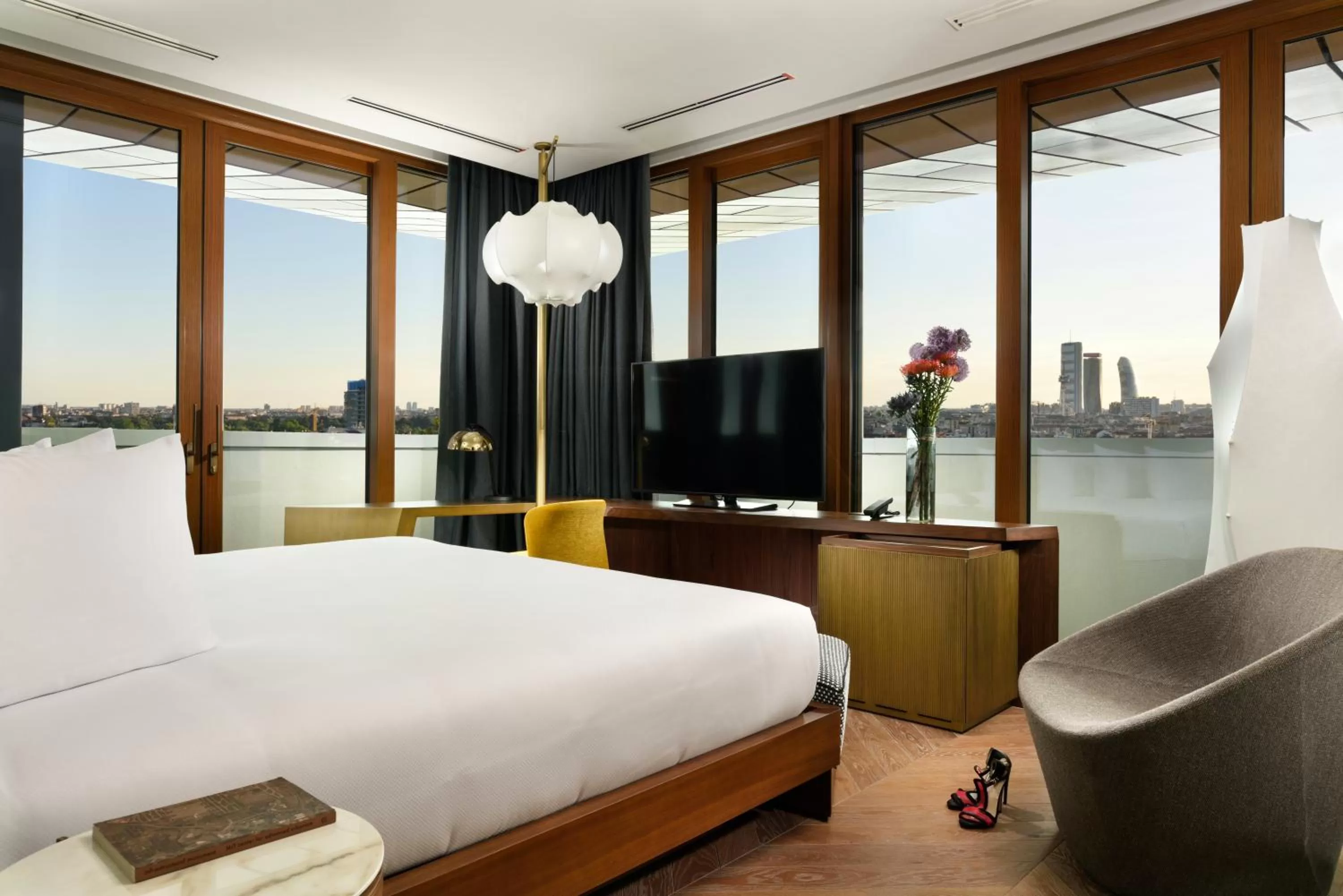 Bedroom, Bed in Milano Verticale | UNA Esperienze