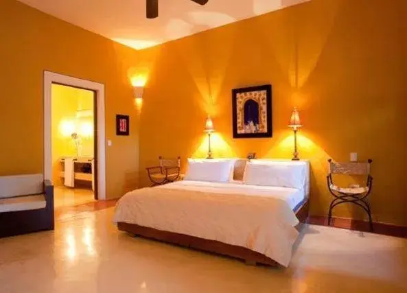 Photo of the whole room, Bed in Hotel Hacienda Mérida VIP