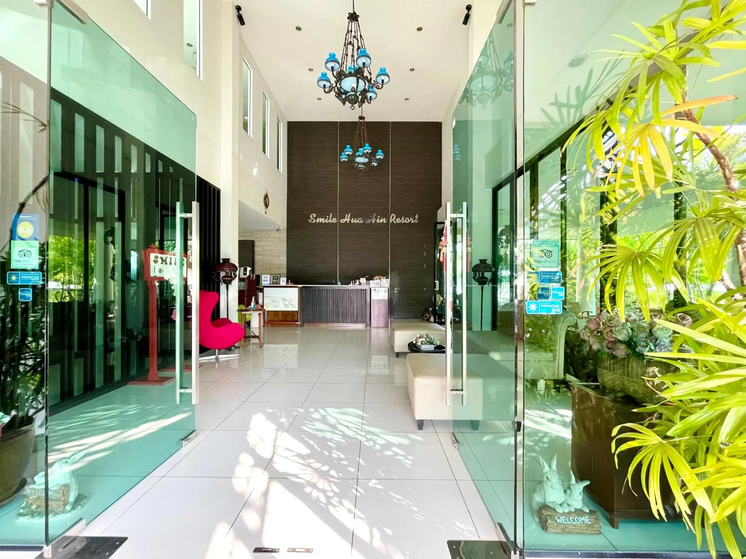Lobby or reception in Smile Hua-Hin Resort - SHA Plus Lobby or reception in Smile Hua-Hin Resort - SHA Plus