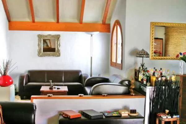 Living room in Birdcage Gay Men Resort and Lifestyle Hotel