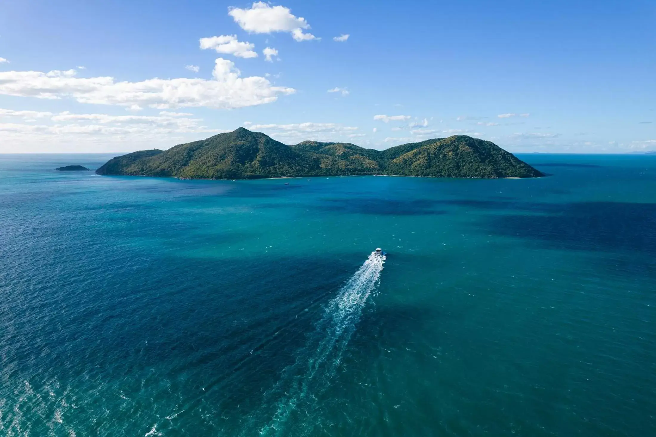 Natural landscape, Bird's-eye View in Fitzroy Island Resort