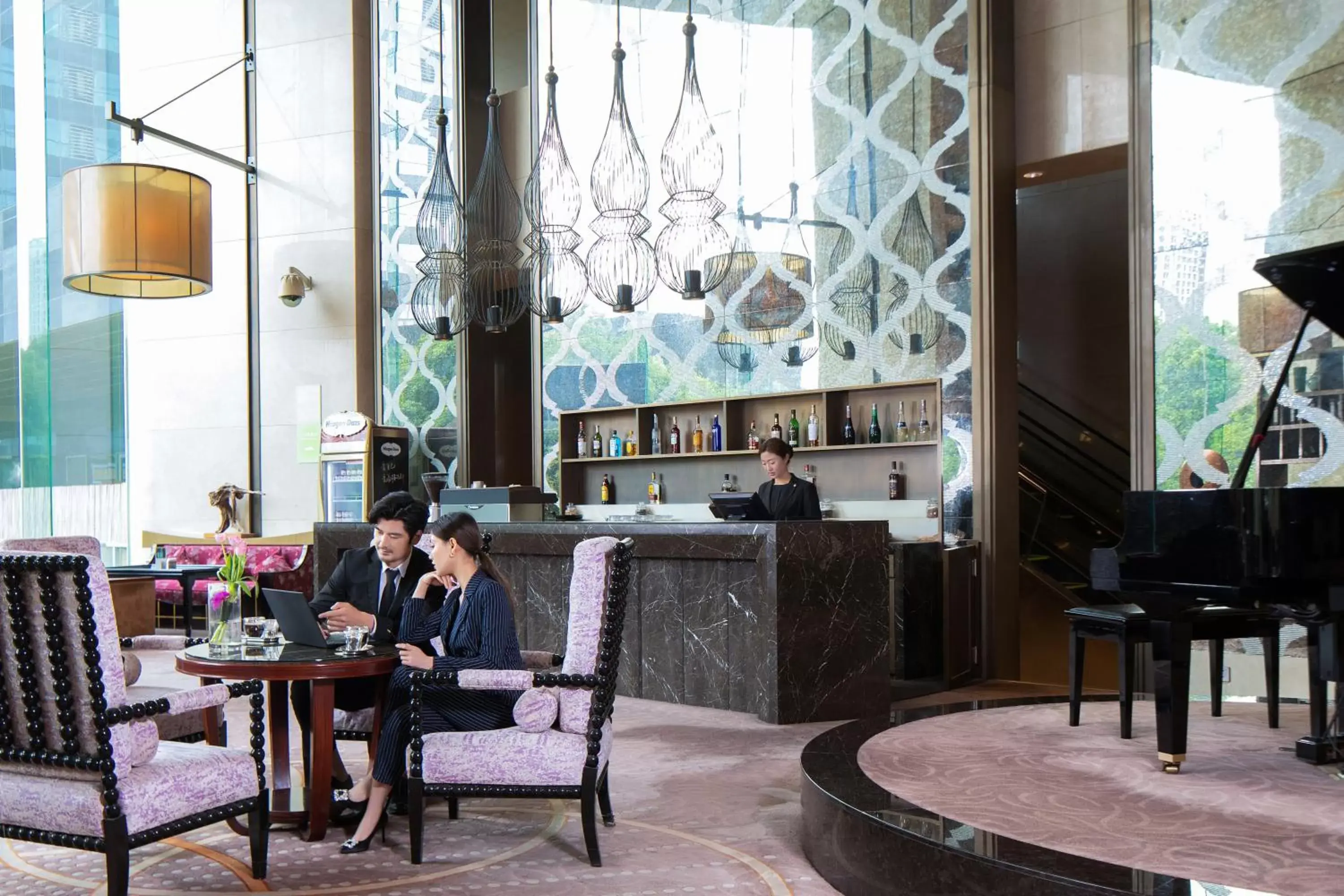 Restaurant/Places to Eat in Pan Pacific Serviced Suites Ningbo