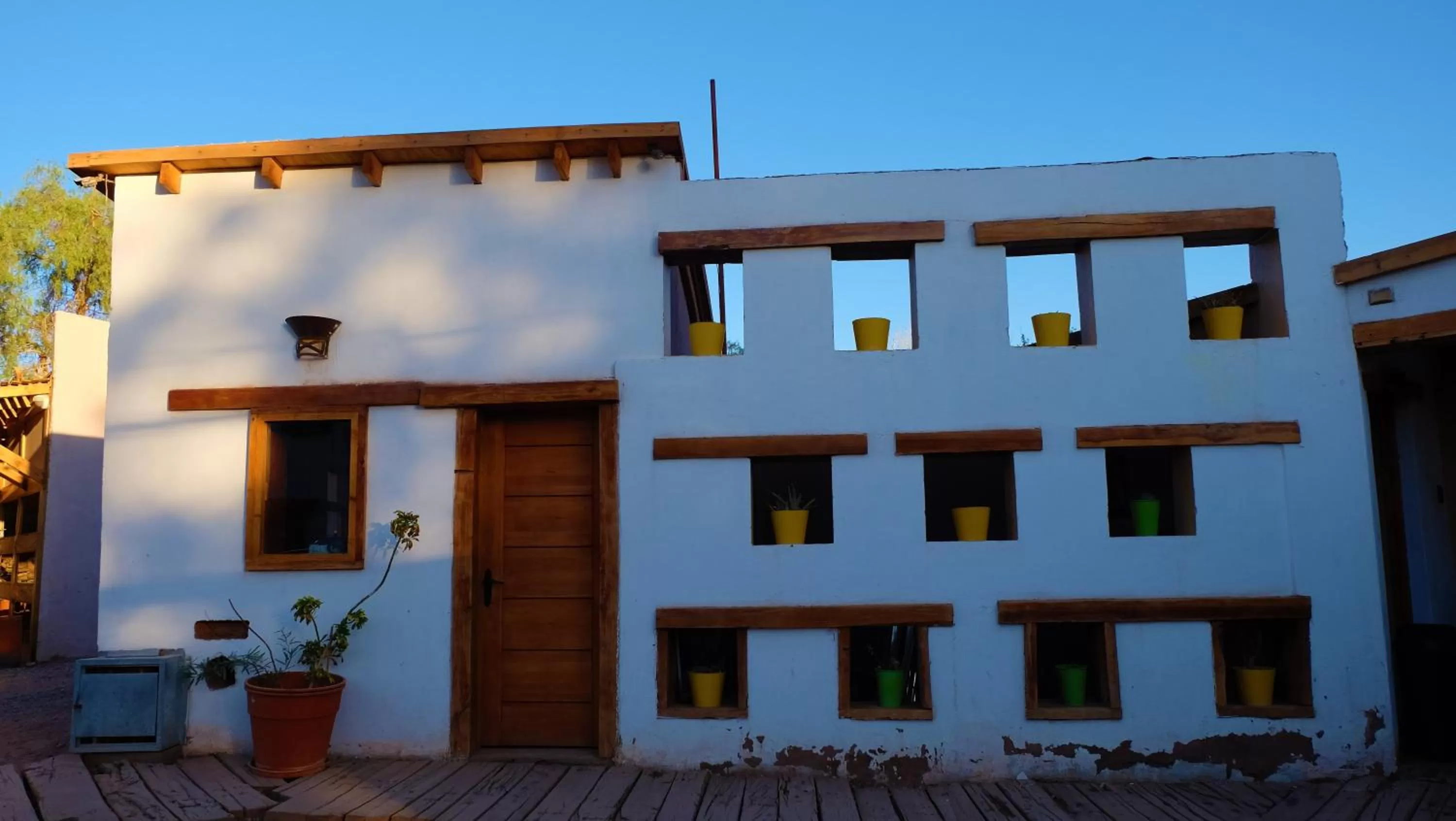 Lobby or reception in Hotel La Cochera