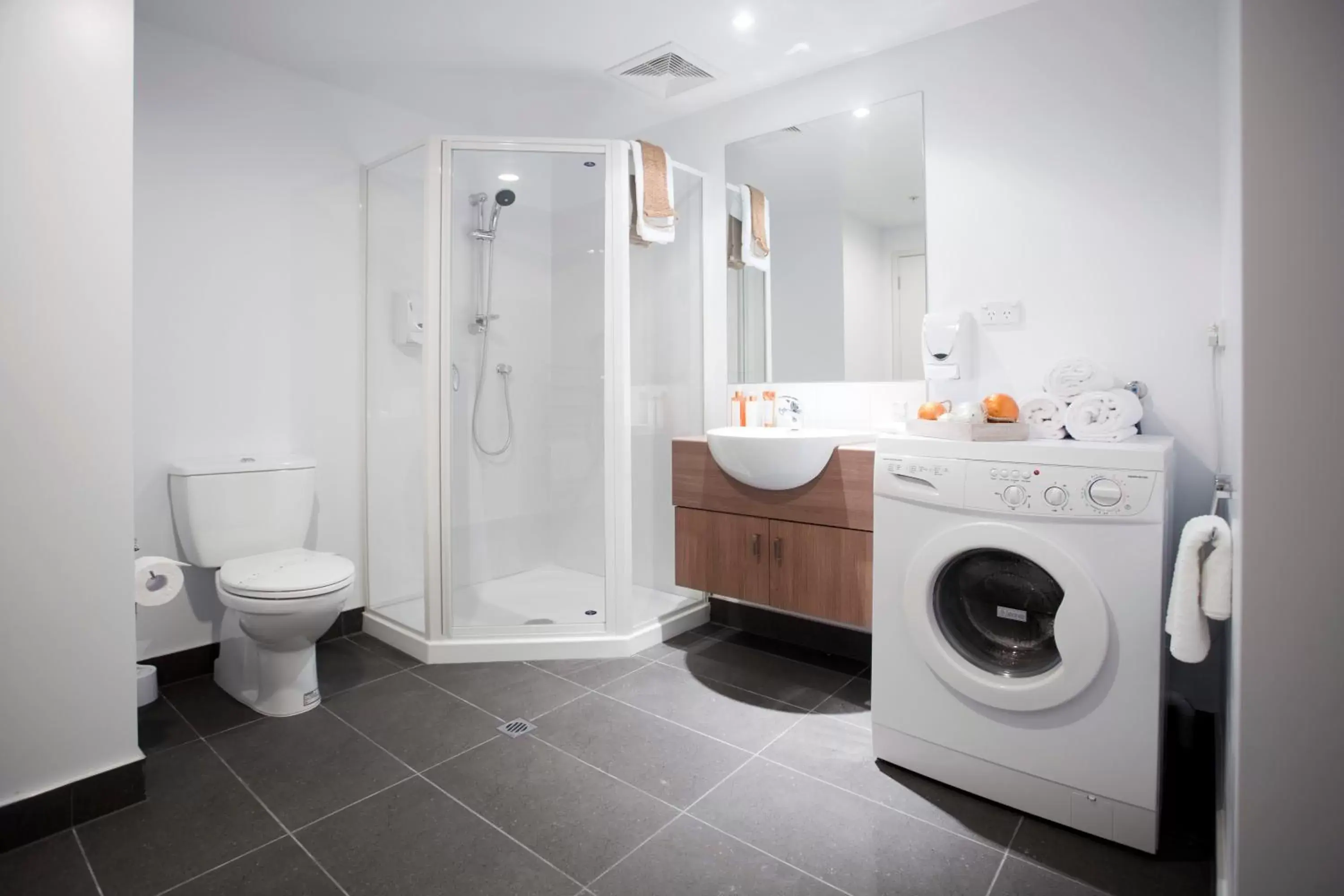 Bathroom in Nesuto St Martins Apartment Hotel