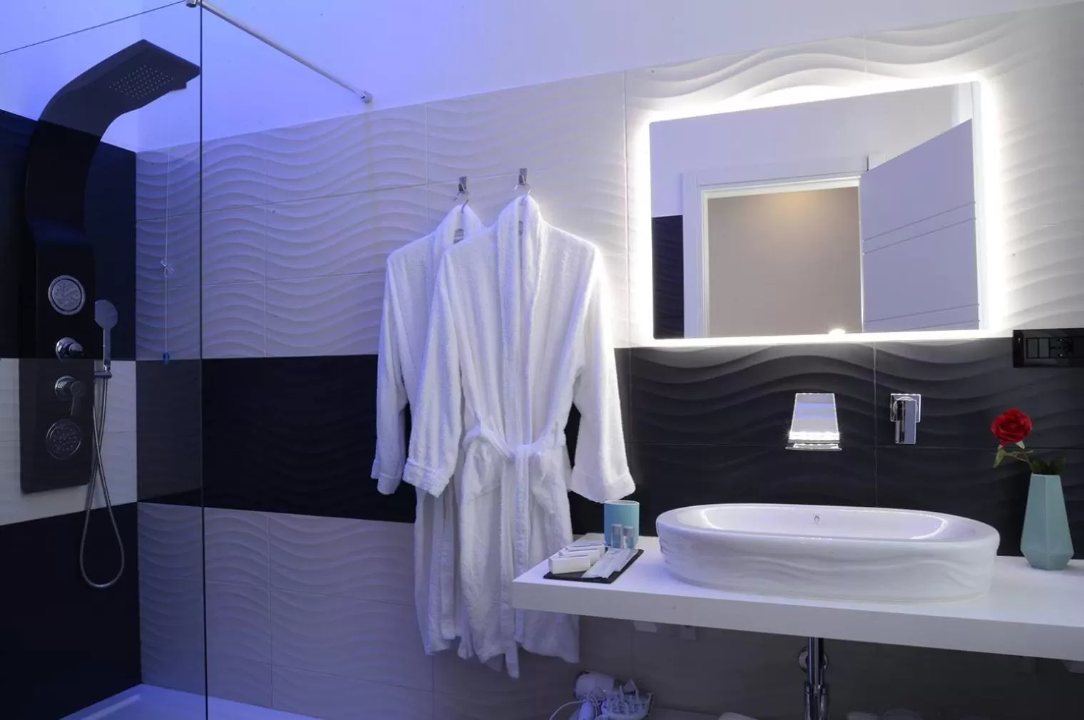 Bathroom in Escape Luxury Suite - CA Domus Collection