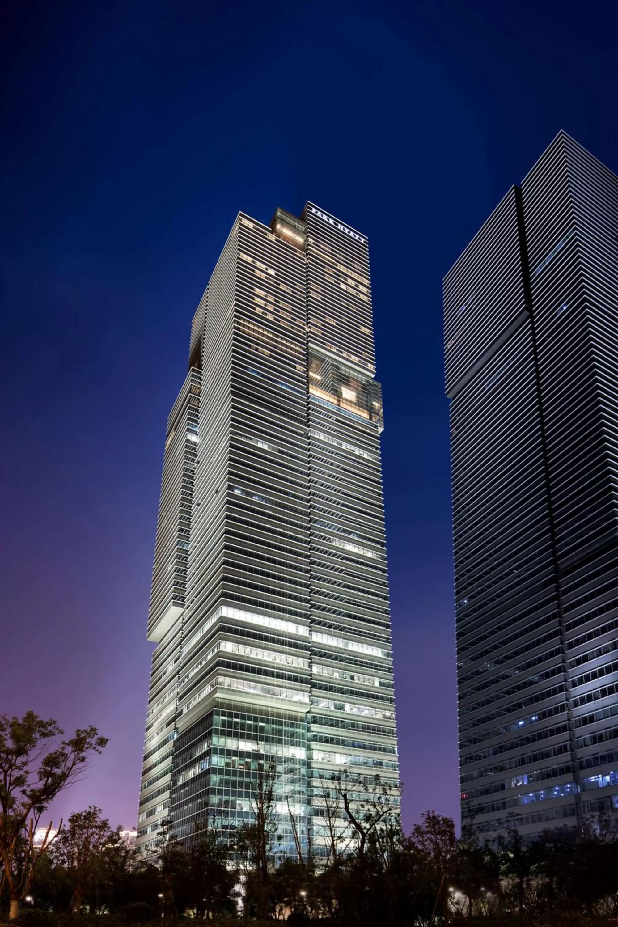 Property building in Park Hyatt Hangzhou