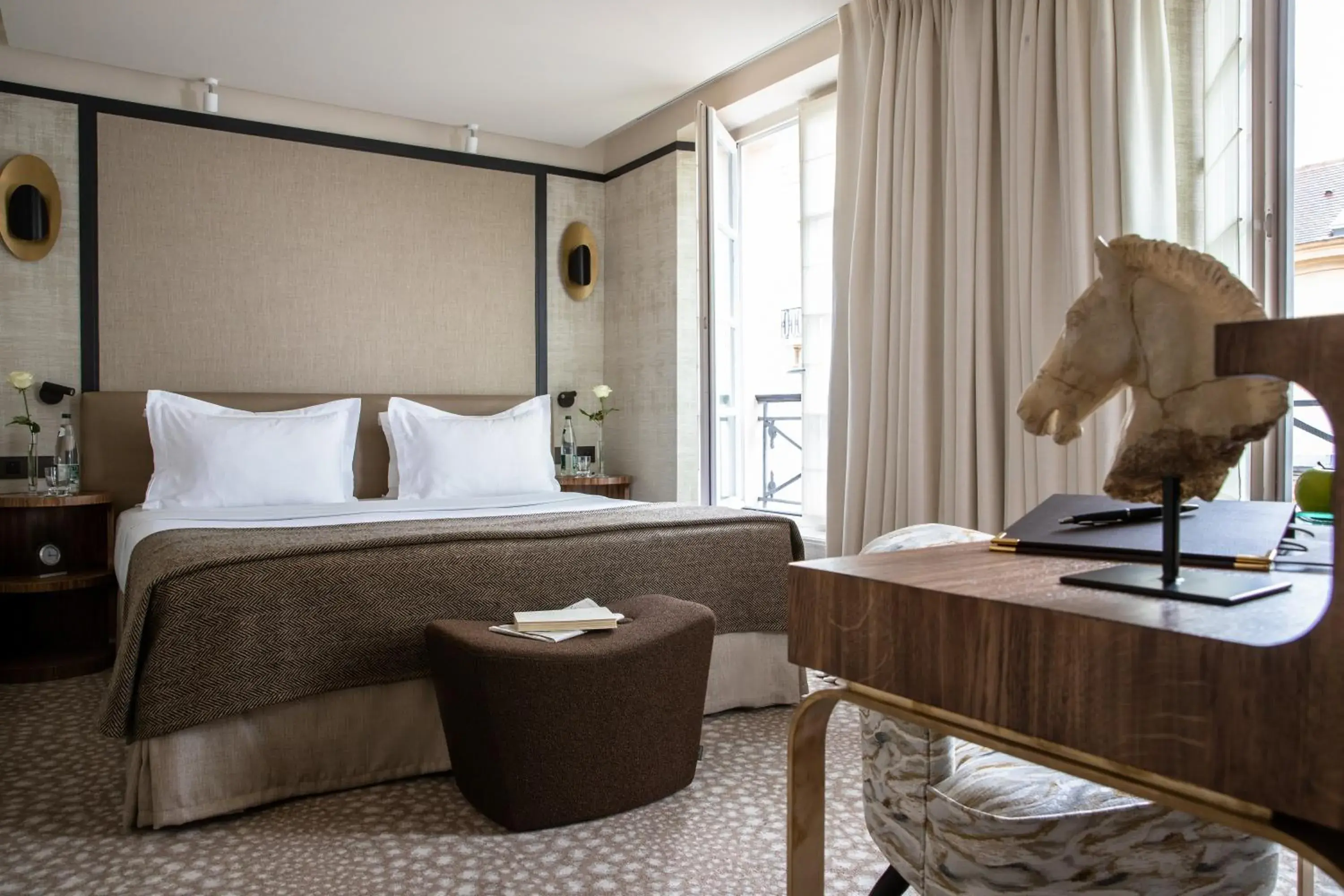 Bedroom, Bed in Esprit Saint Germain Bedroom, Bed in Esprit Saint Germain