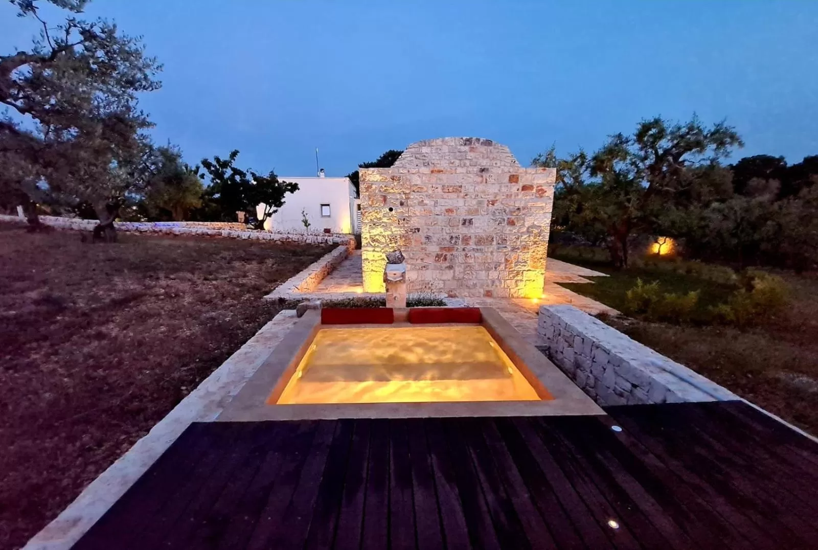 Open Air Bath in DIMORA RITUNNO