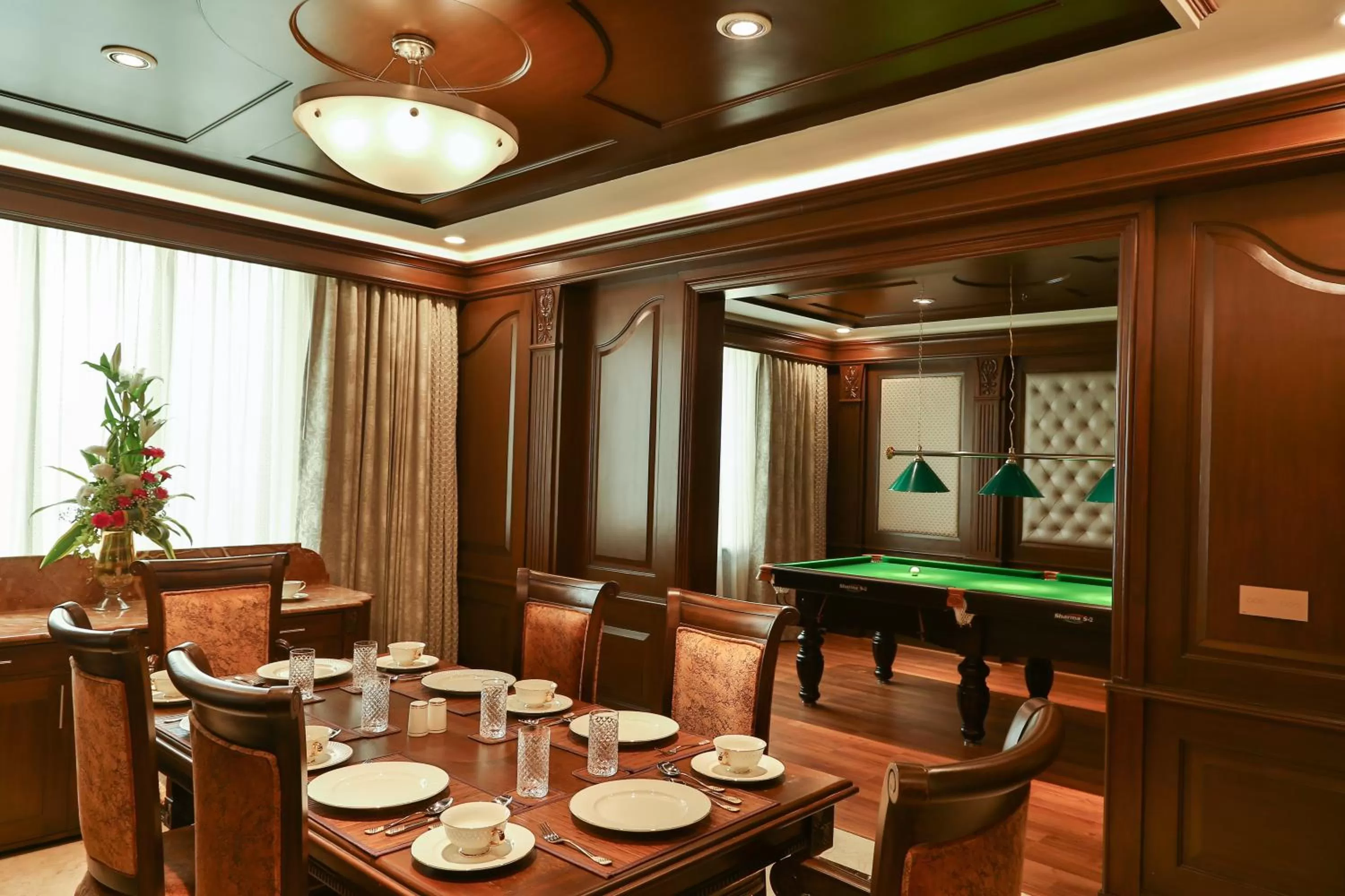 Dining area in The Accord Metropolitan