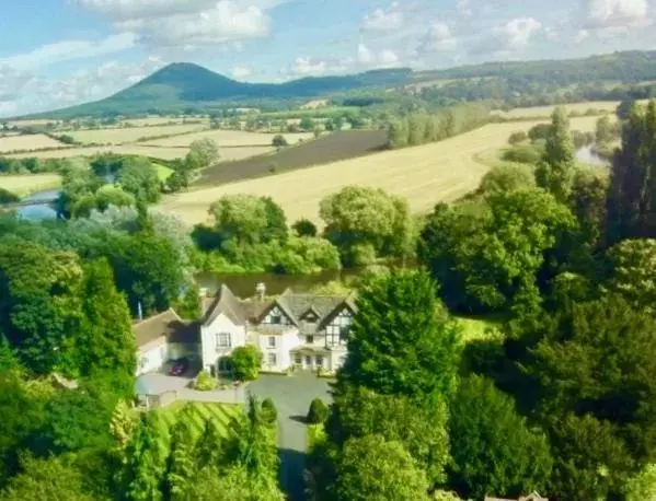 Natural landscape, Bird's-eye View in Old Hall Cressage