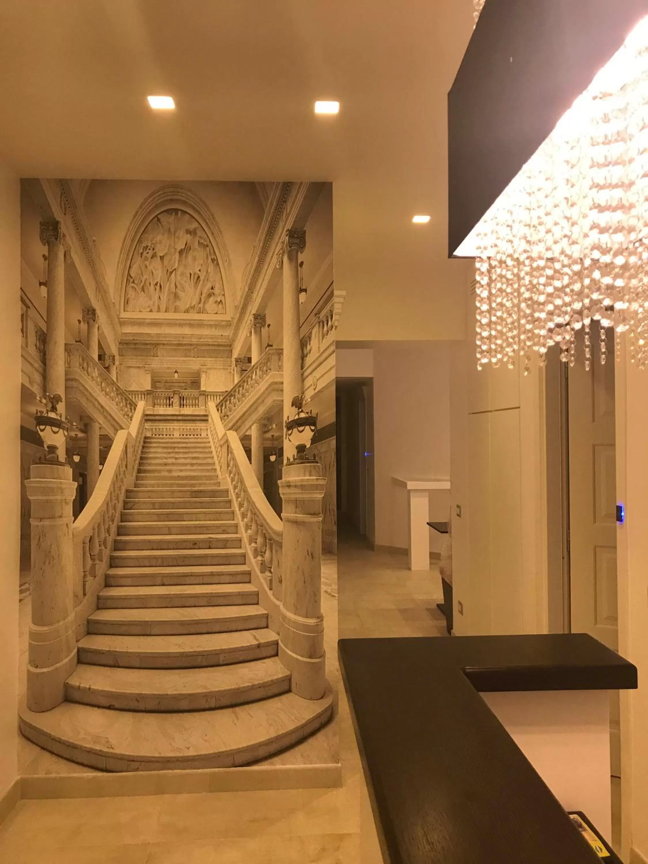 Lobby or reception in Roman Holidays Boutique Hotel