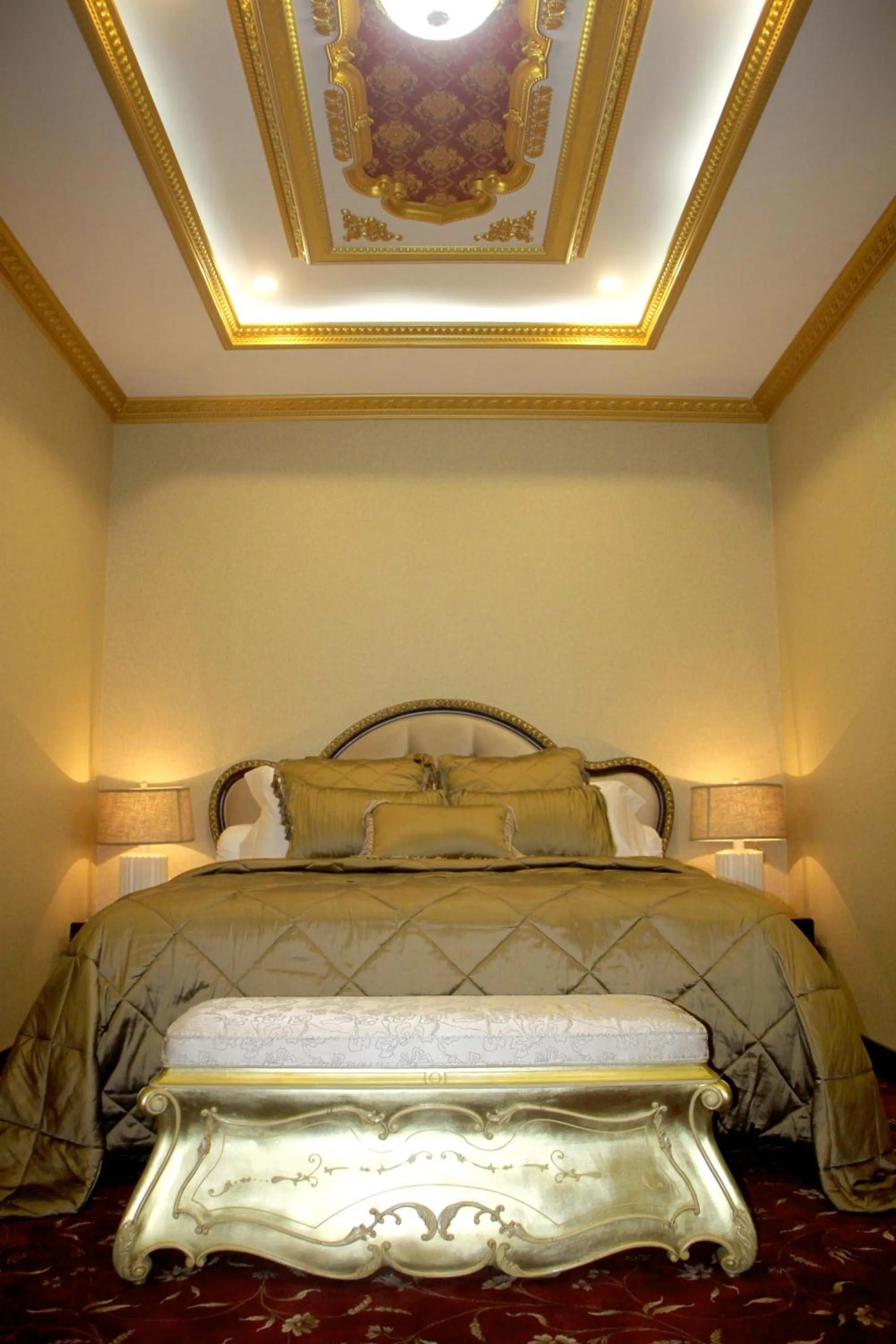 Bed in Hotel Grand Q Gorontalo