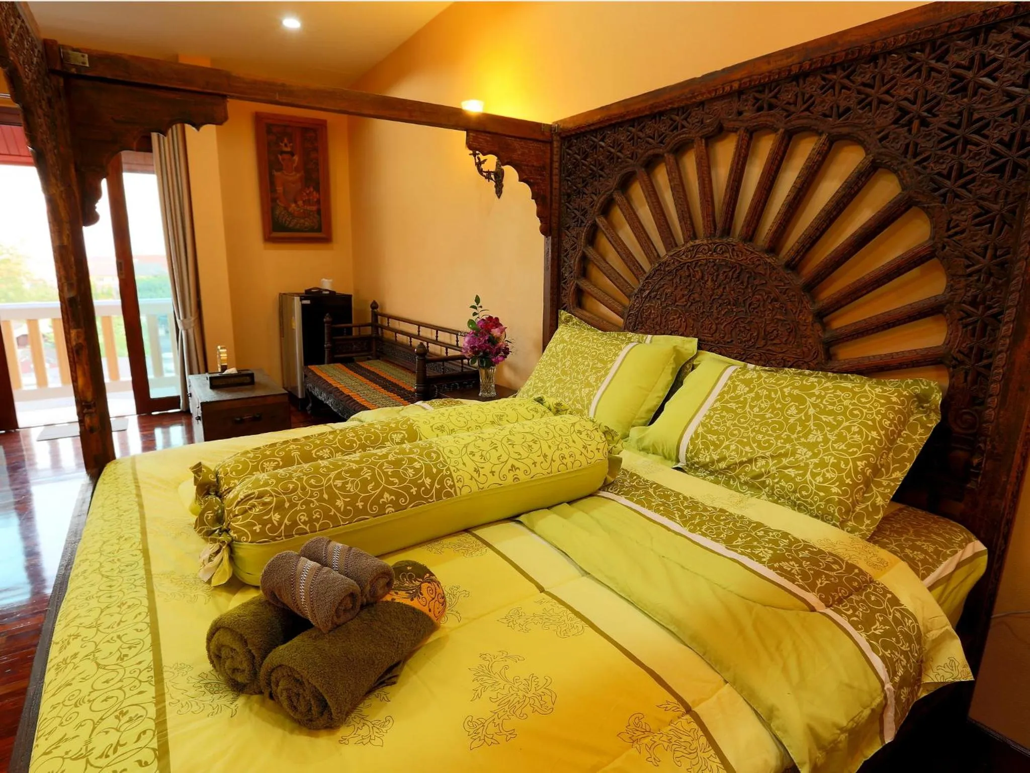 Bed in At Chiang Mai Hotel