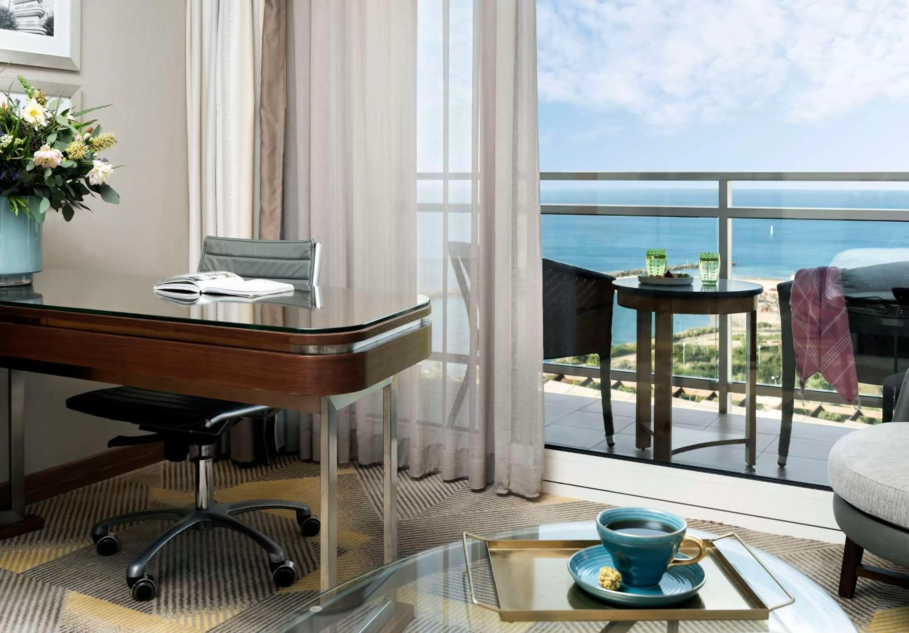 Bedroom in Hilton Tel Aviv Hotel