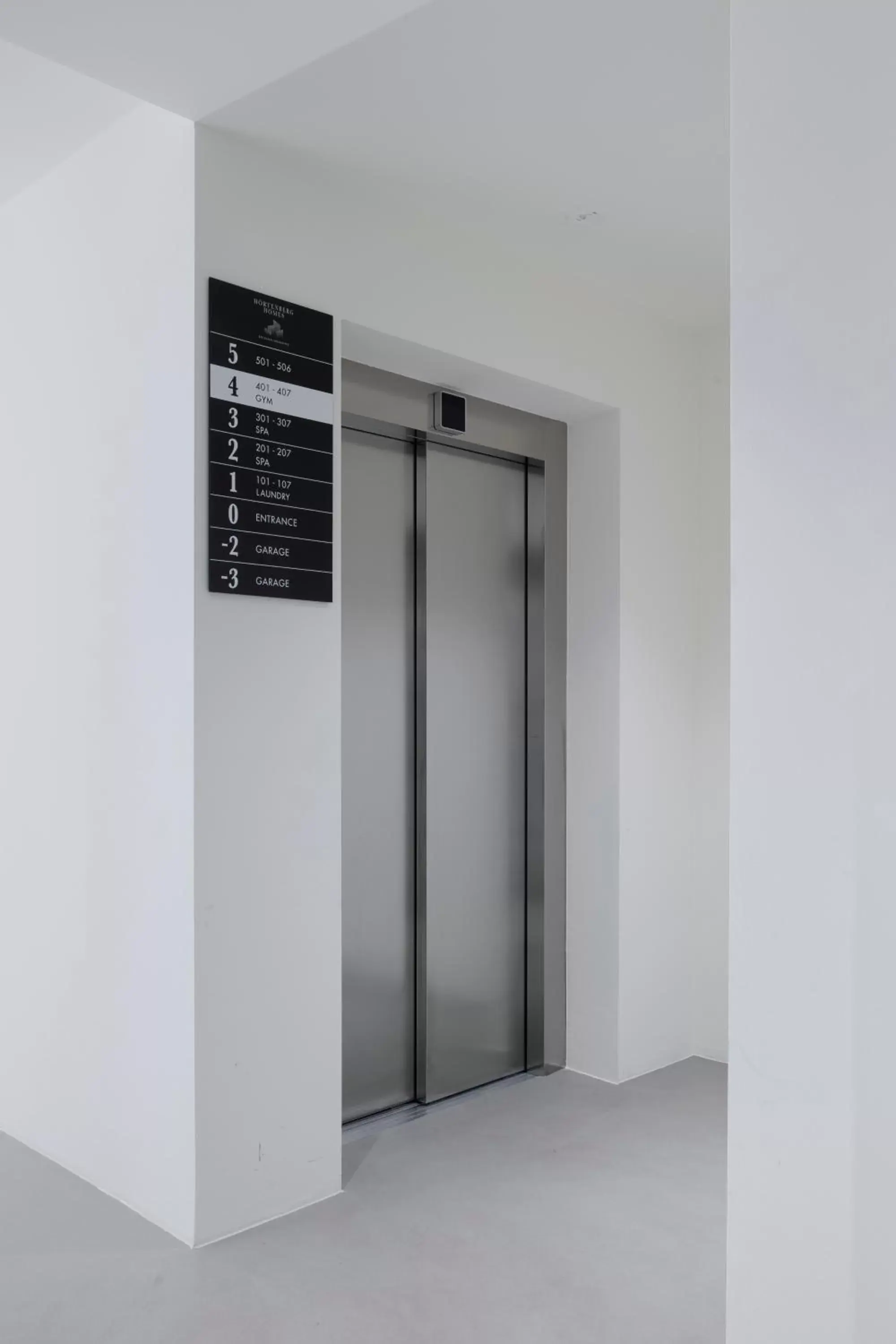 elevator in Hörtenberg Homes