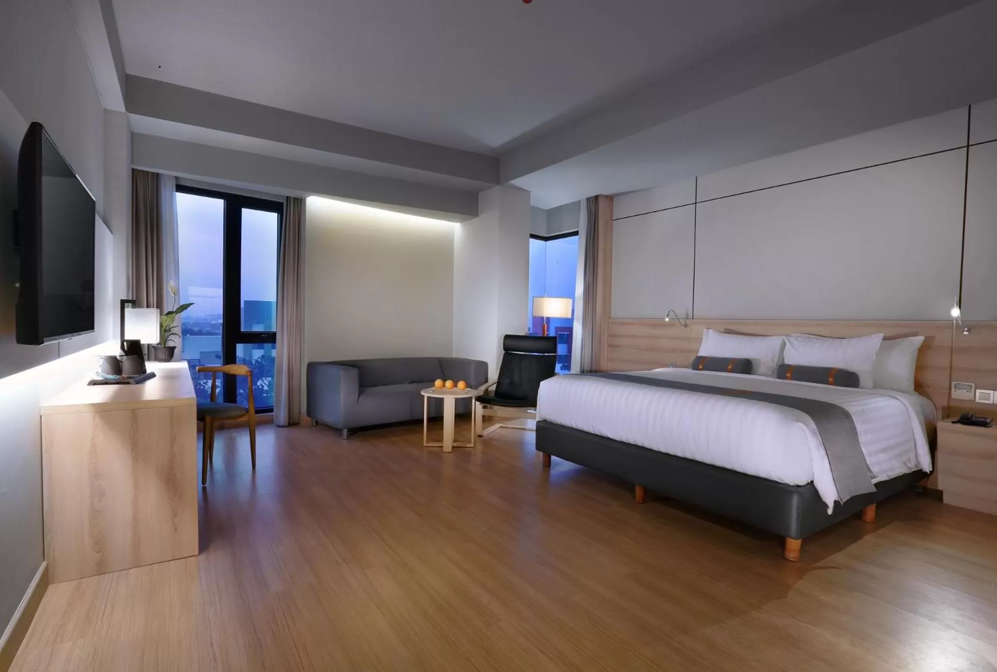 Bedroom, Bed in Harper Cikarang by ASTON