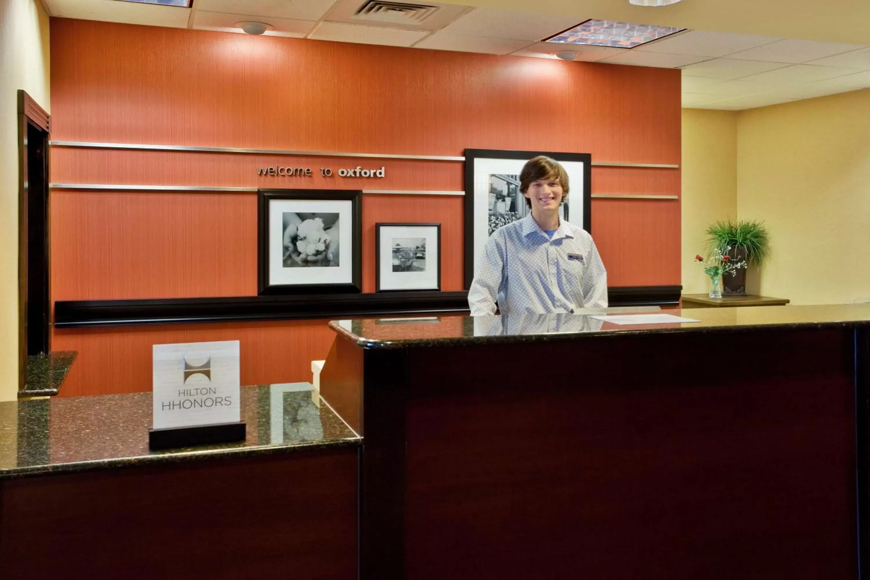 Lobby or reception, Lobby/Reception in Hampton Inn & Suites Oxford-Anniston