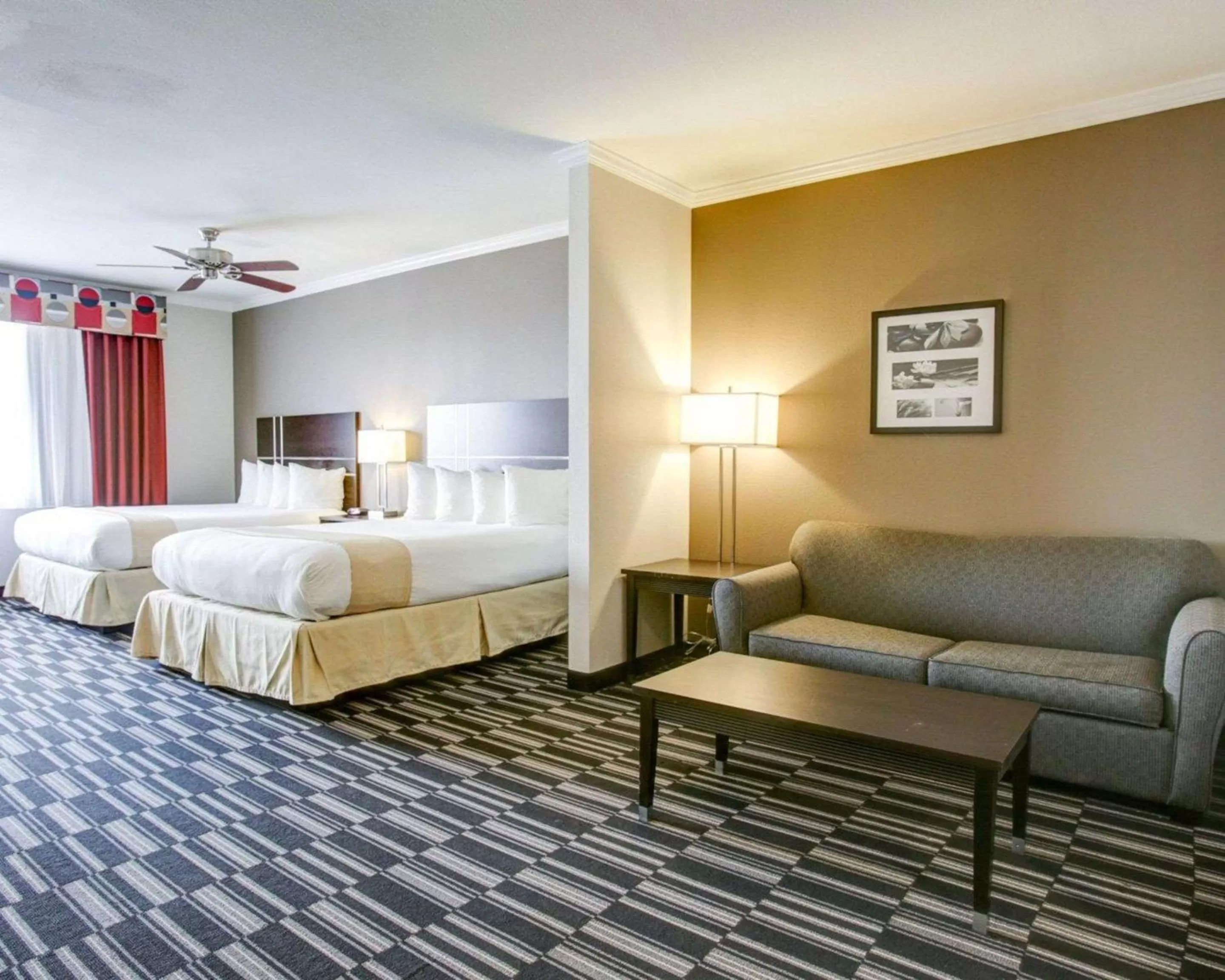 Photo of the whole room, Bed in Quality Inn & Suites Bryan-College Station