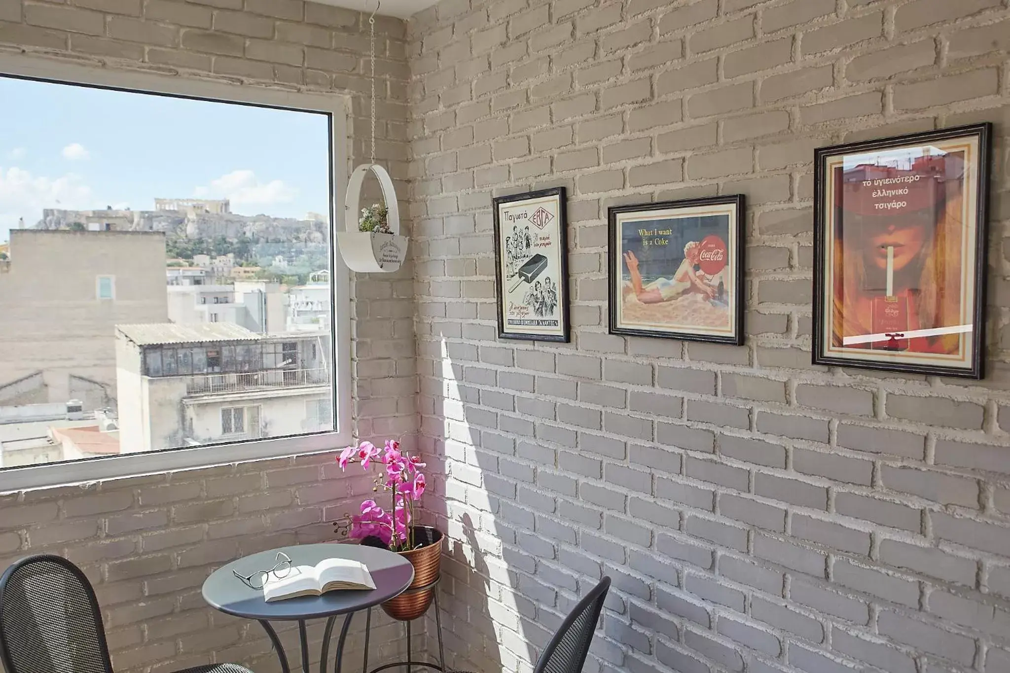 City view in toStay-Unique apartment hotel in Athens center!