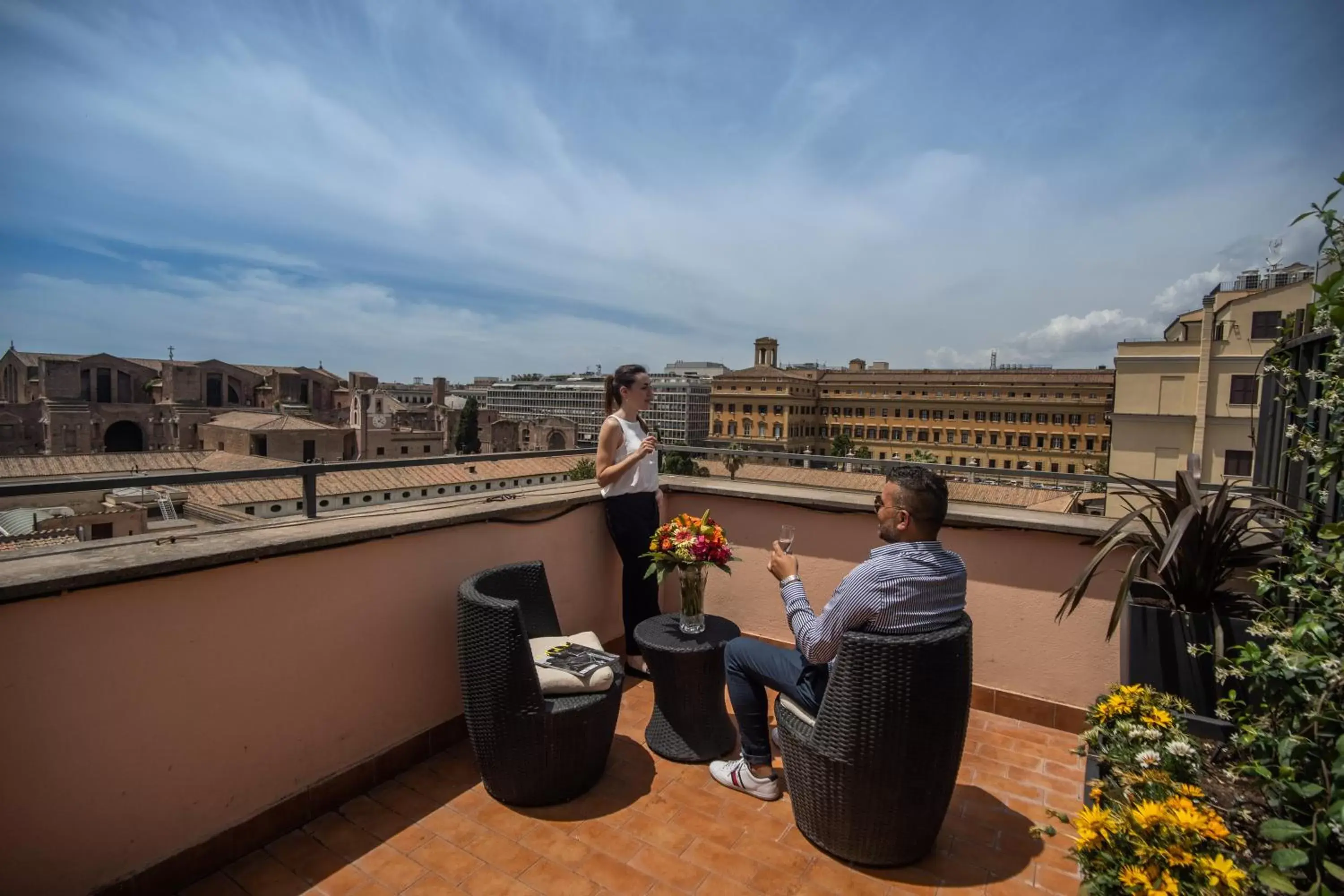 Balcony/Terrace in Hotel Diocleziano