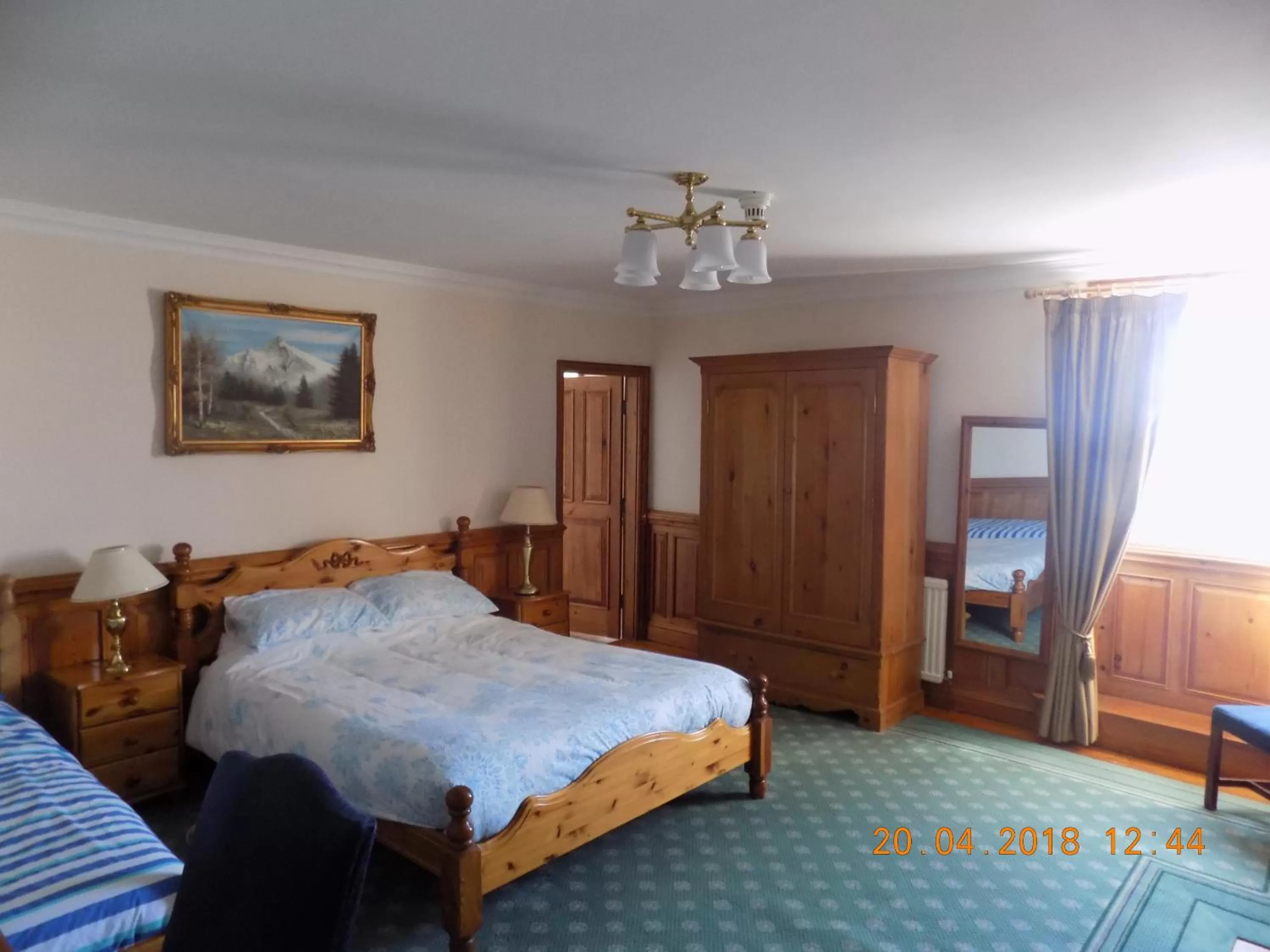 Bed in The Londesborough Arms bar with en-suite rooms