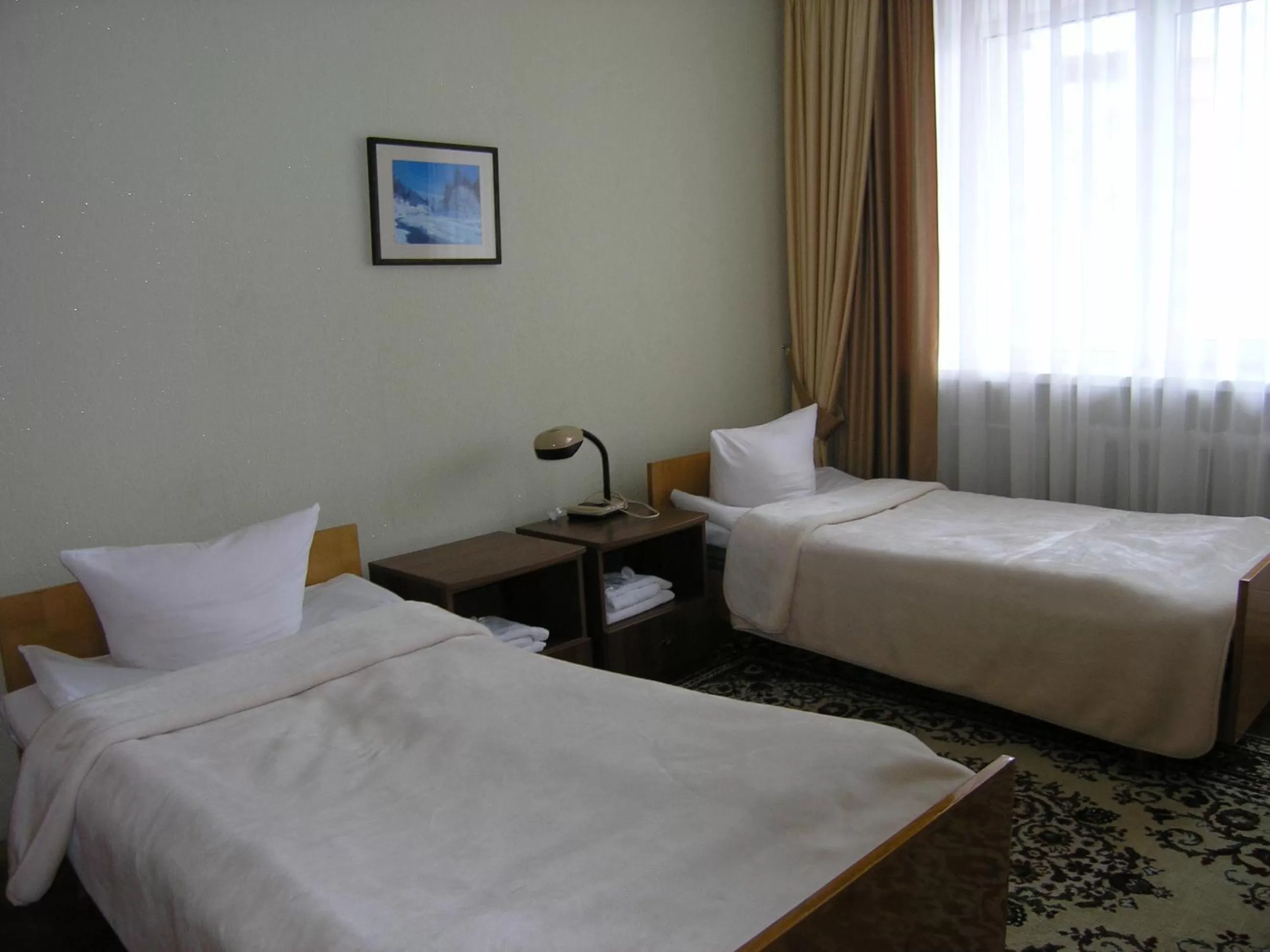 Photo of the whole room, Bed in Dnipro Hotel