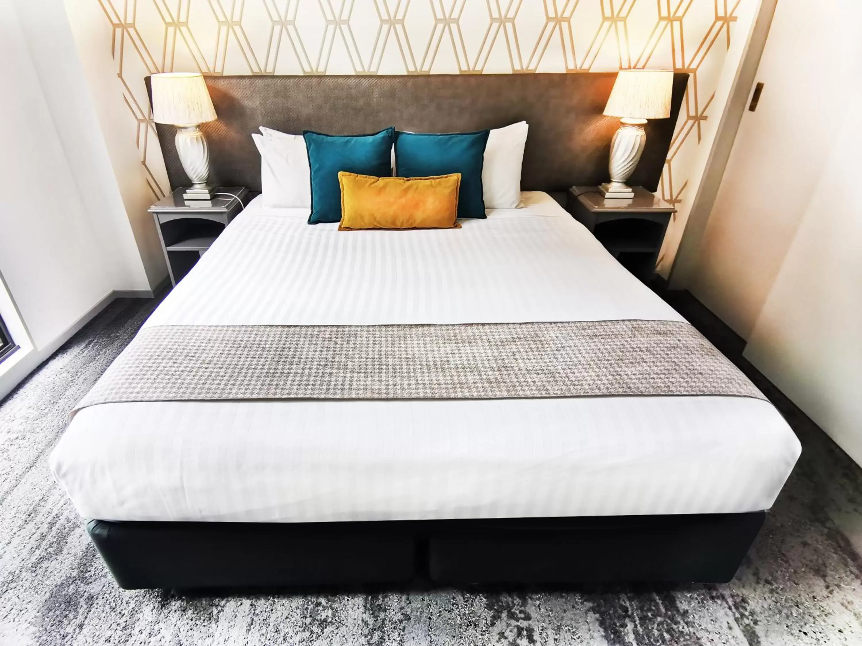 Bed in Quest on Eden Serviced Apartments