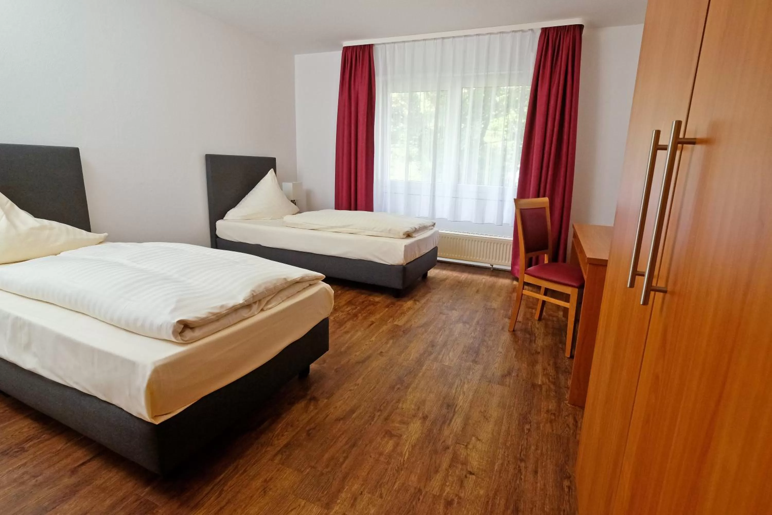 Bedroom, Bed in Apart Hotel Sehnde