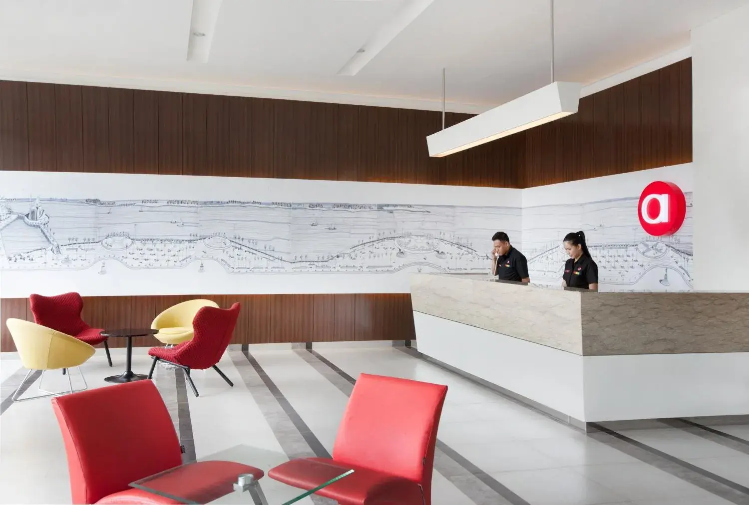 Lobby or reception in Amaris Hotel Pettarani - Makassar Lobby or reception in Amaris Hotel Pettarani - Makassar