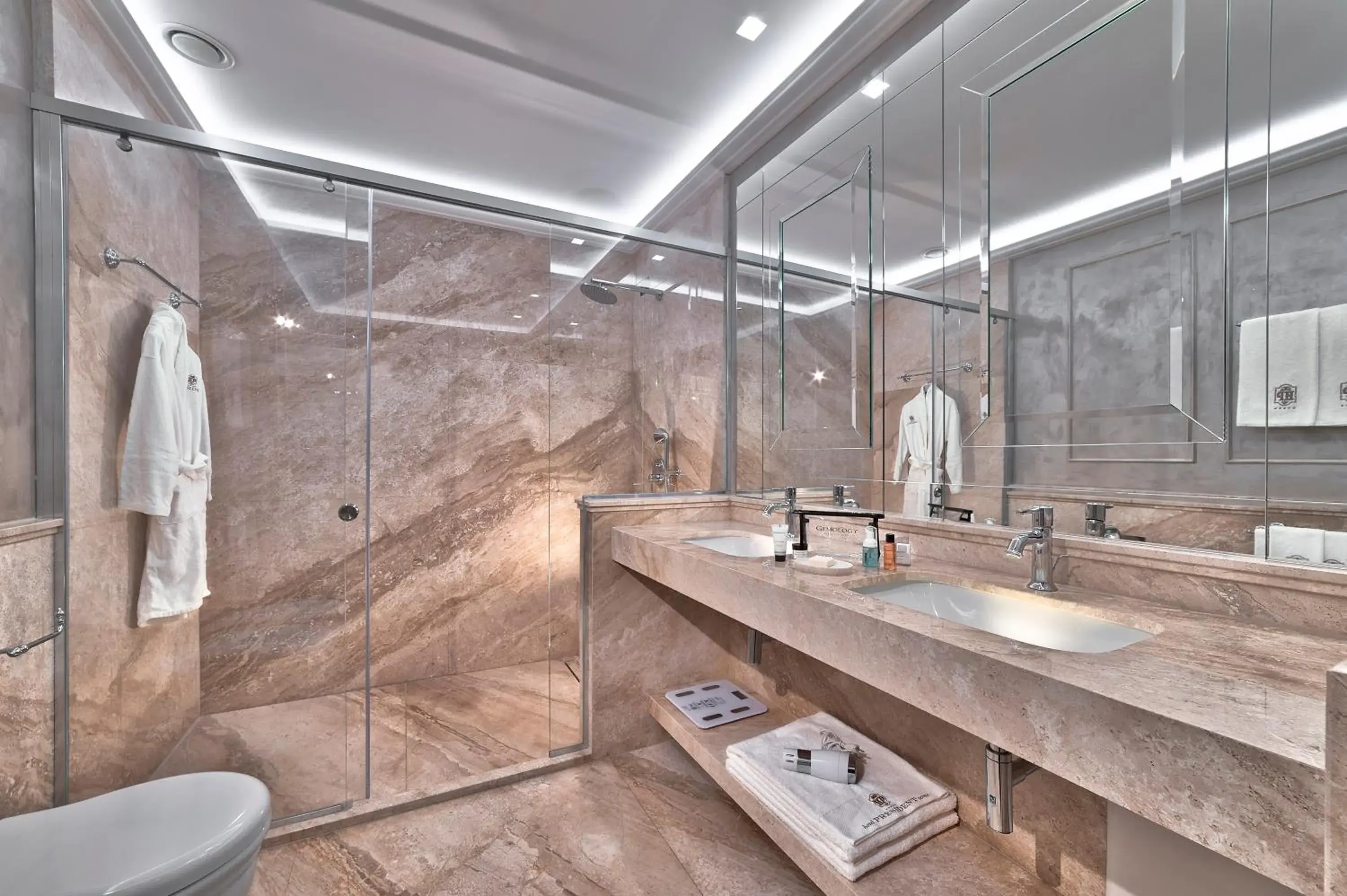 Bathroom in Hotel President Terme