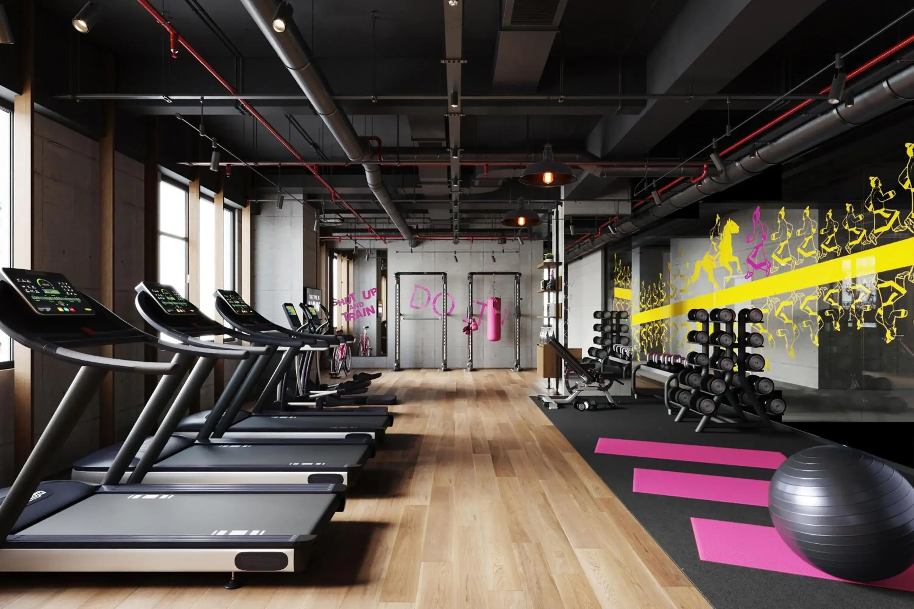 Fitness centre/facilities, Fitness Center/Facilities in Moxy Xi'an Beilin