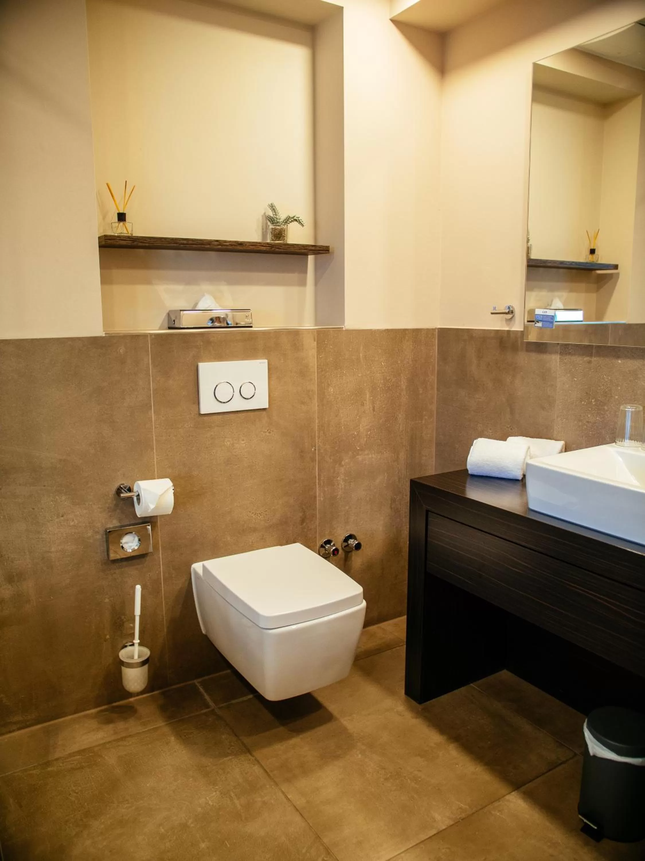 Bathroom in Strandhotel Luv