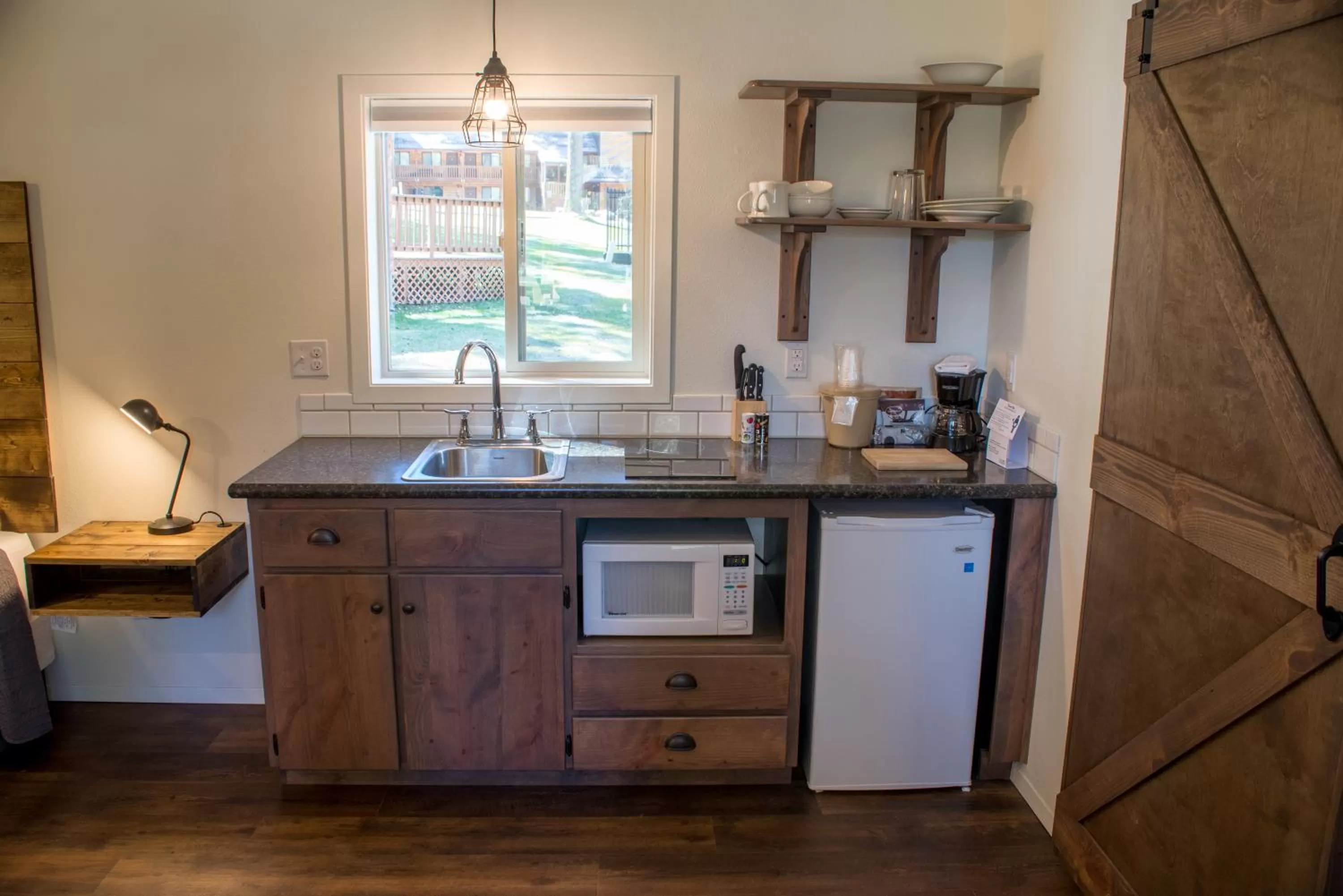 Kitchen or kitchenette in Eagle Cap Chalets