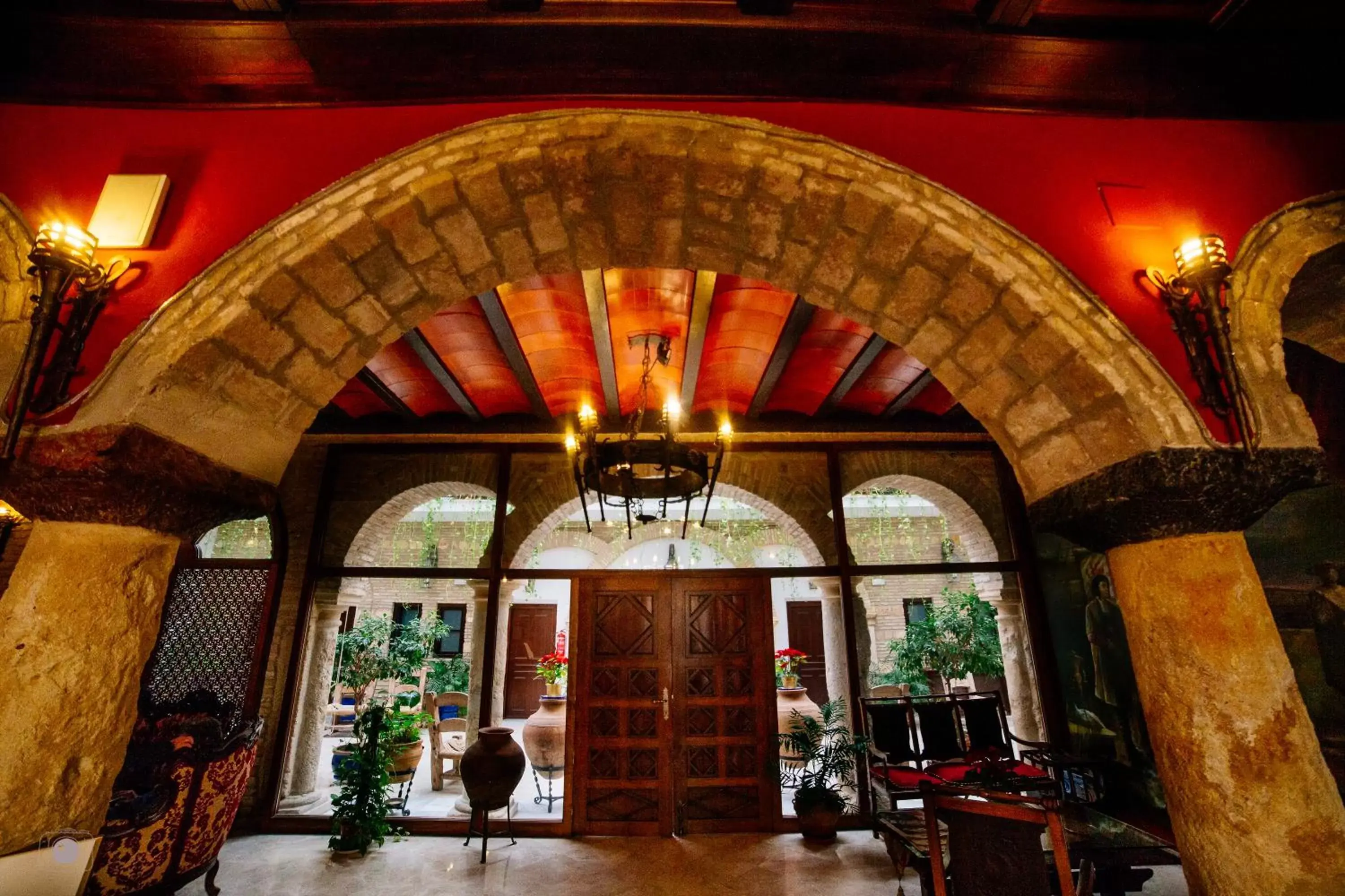 Lobby or reception in Hotel Posada de Vallina by MiRa
