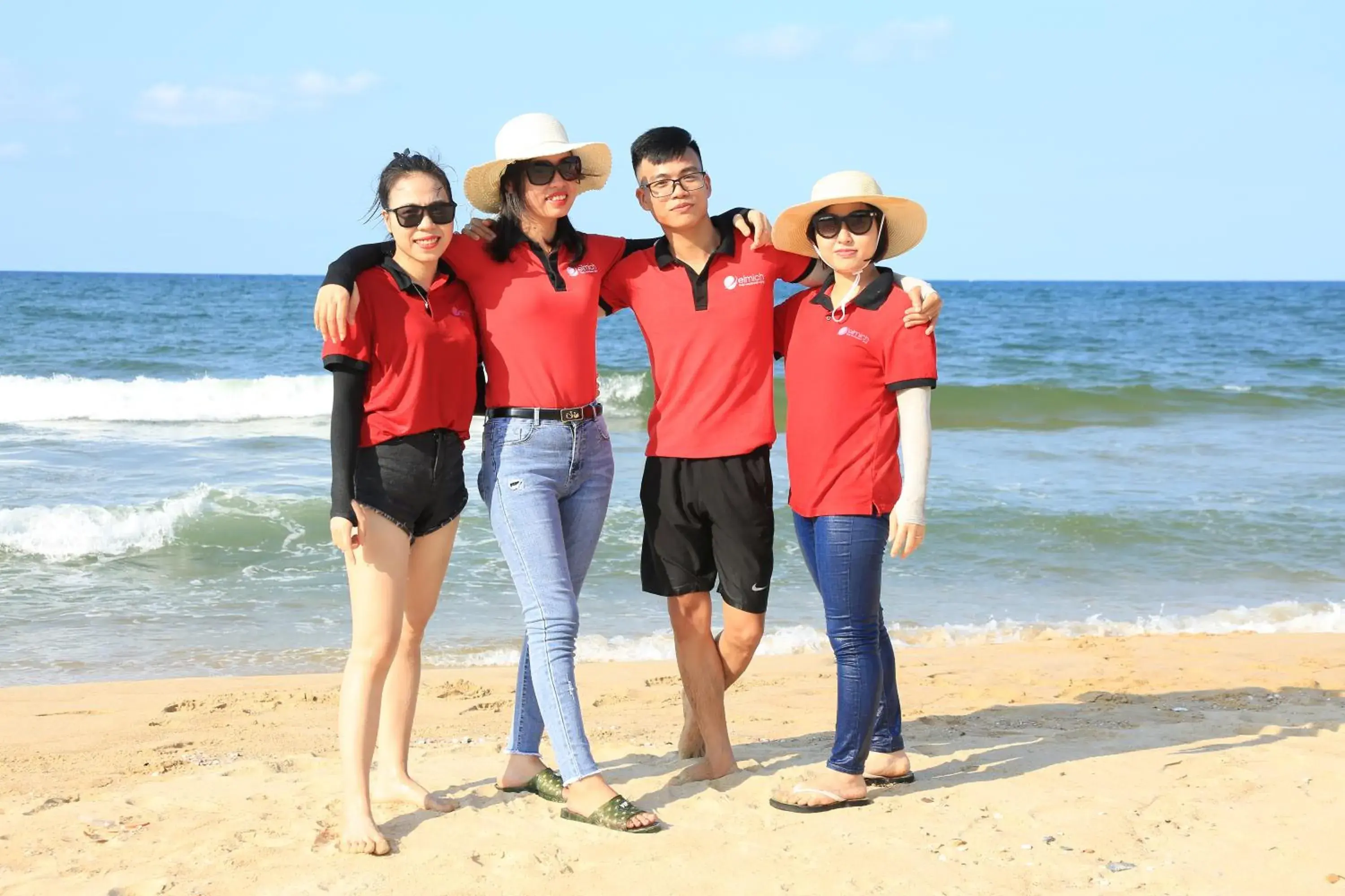 Beach in Phu Cuong Beach Hotel