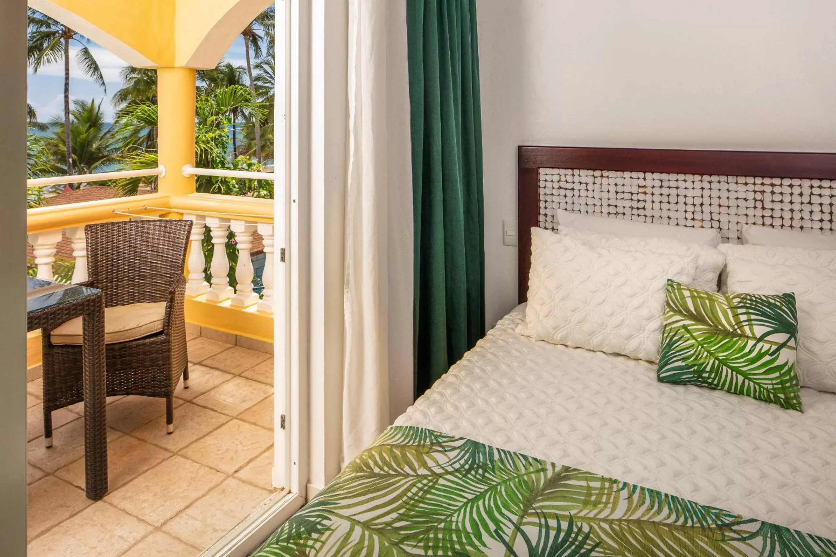 Bed in Hotel Villa Taina