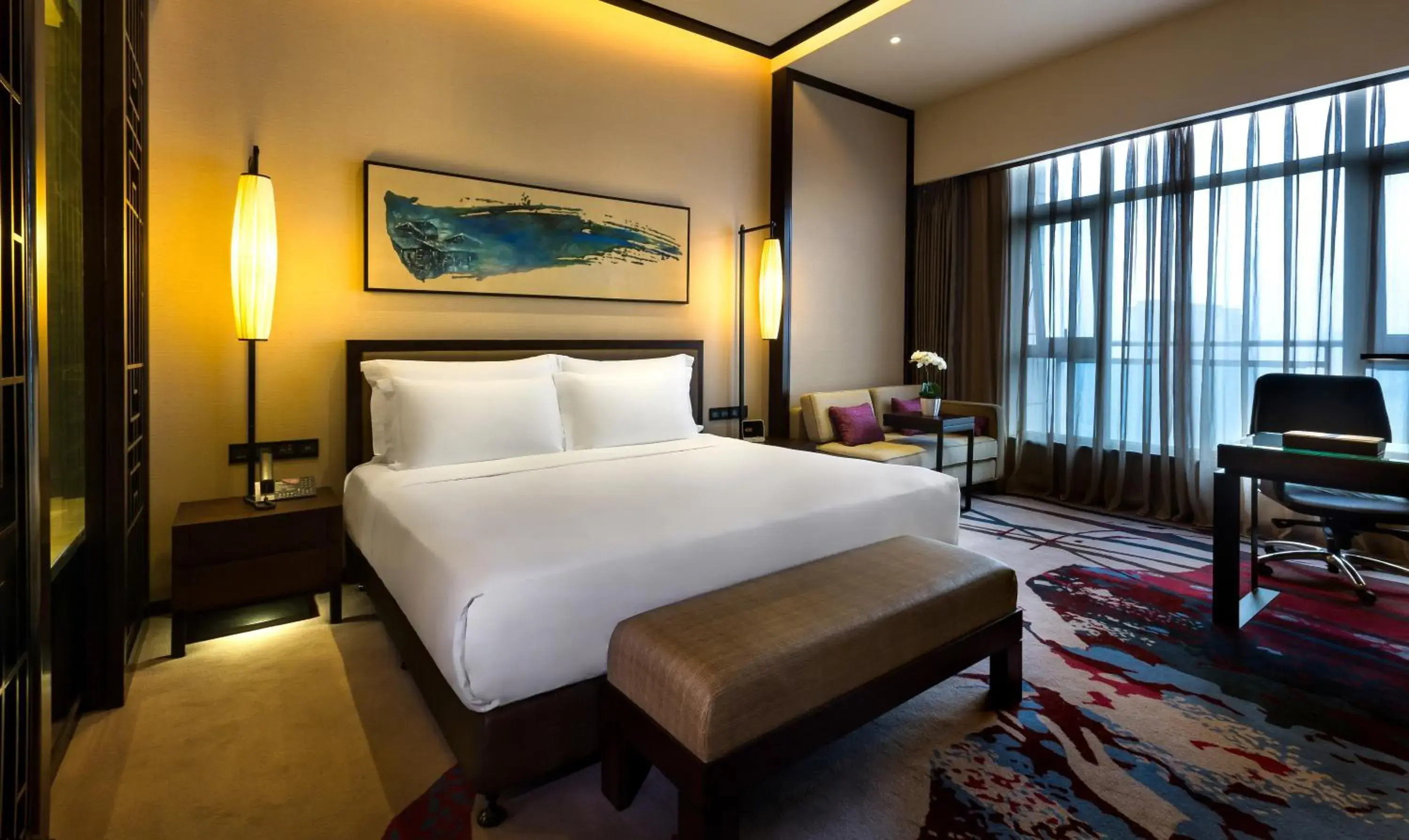 Photo of the whole room, Bed in Crowne Plaza Chongqing New North Zone, an IHG Hotel