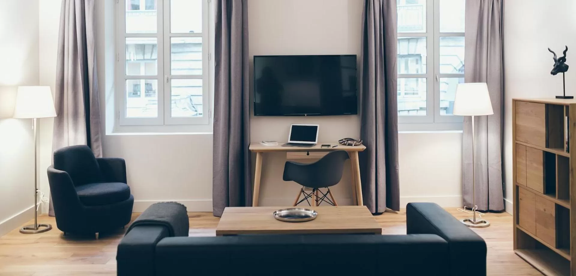 TV and multimedia in T3 luxe hyper centre