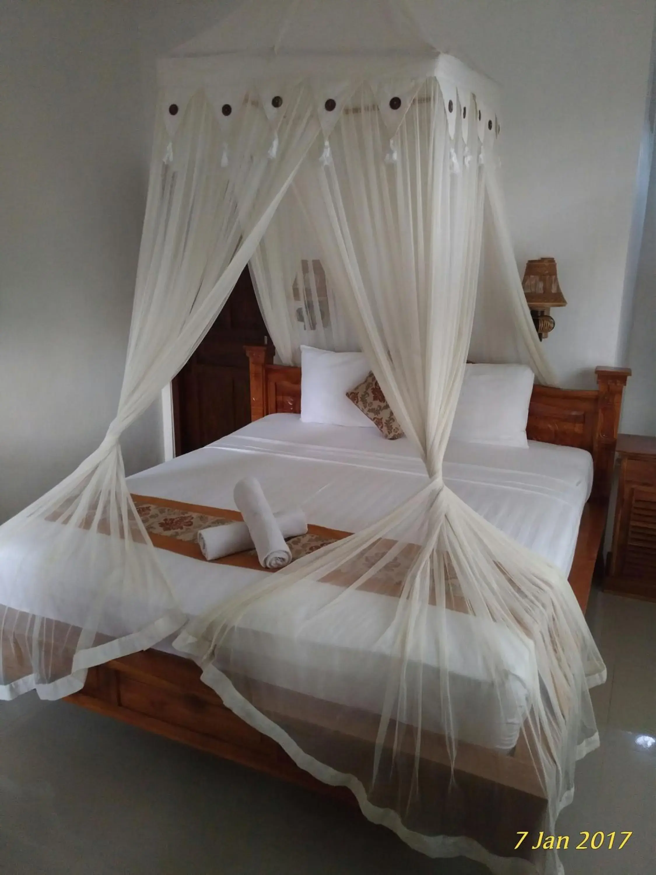 Bed in Praety Home Stay