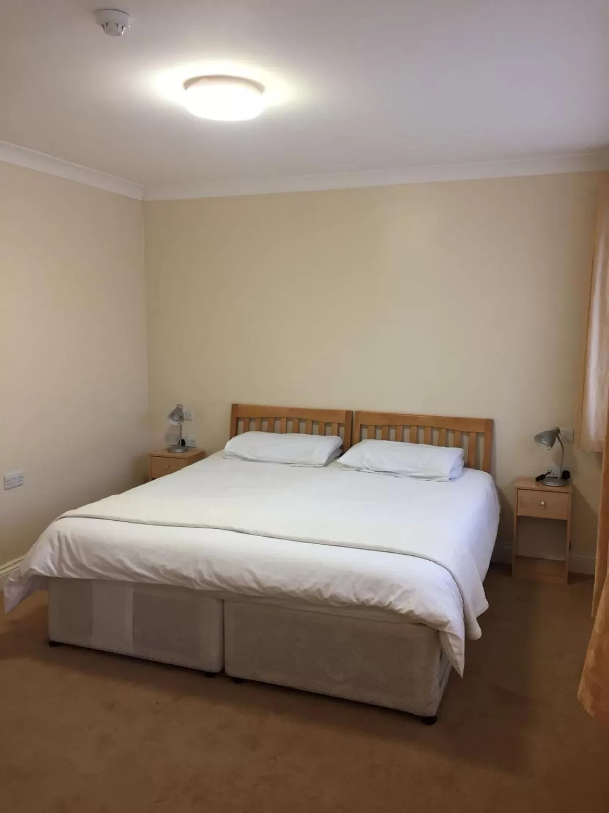 Bed in The Black Bull Inn