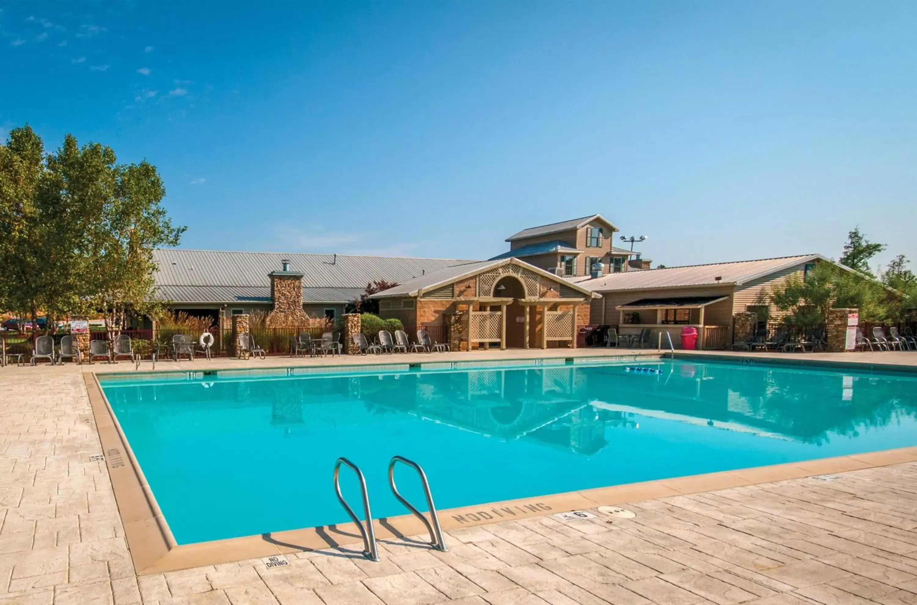 Swimming Pool in Holiday Inn Club Vacations Apple Mountain Resort at Clarkesville