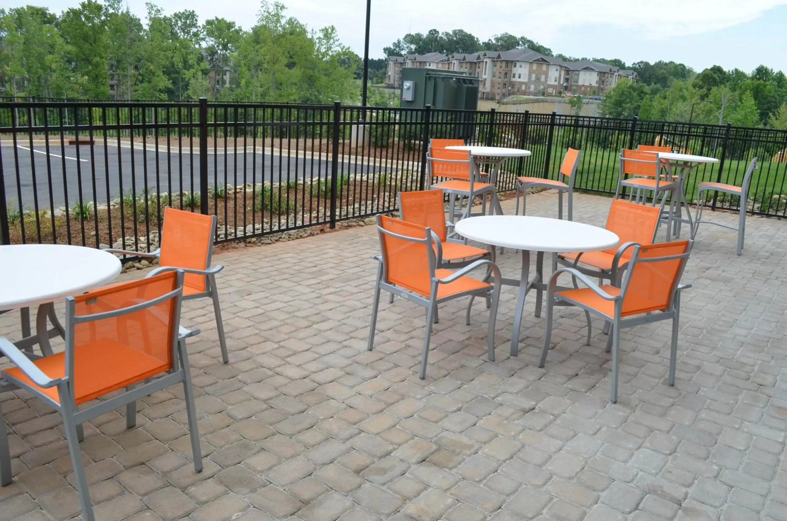 Lobby or reception, Balcony/Terrace in Holiday Inn Express & Suites Raleigh Airport - Brier Creek, an IHG Hotel