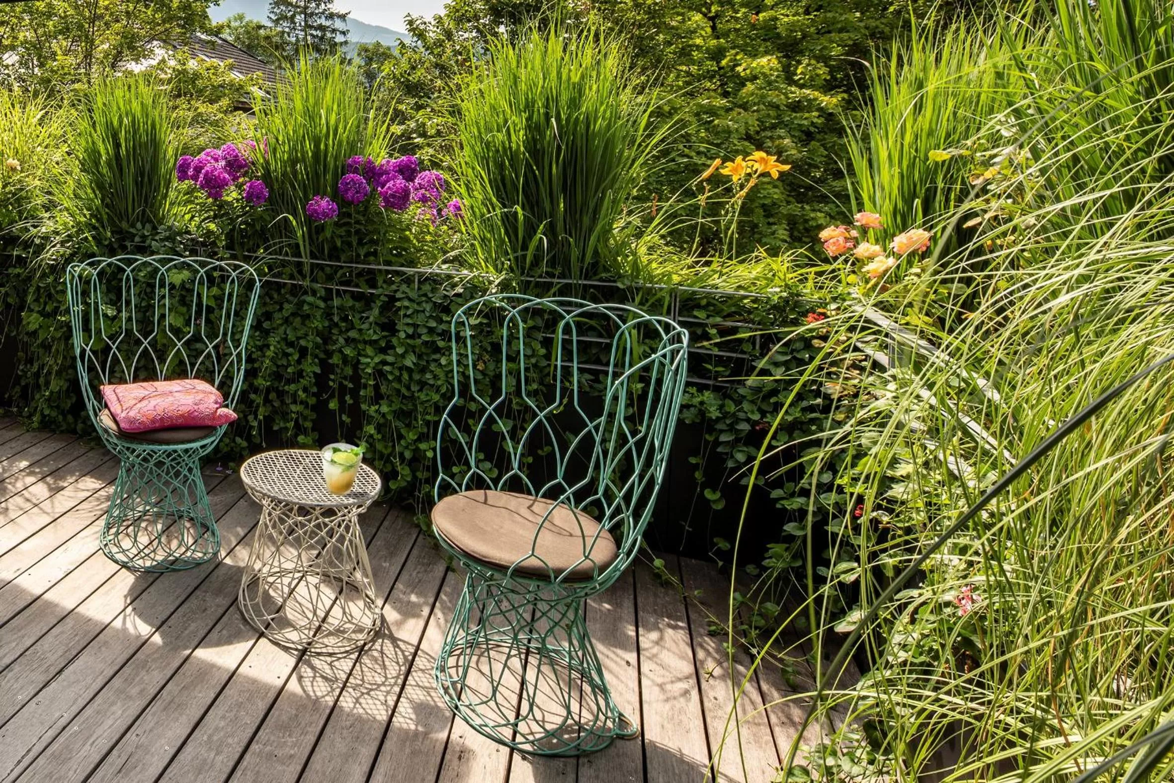 Balcony/Terrace in Nala Individuellhotel