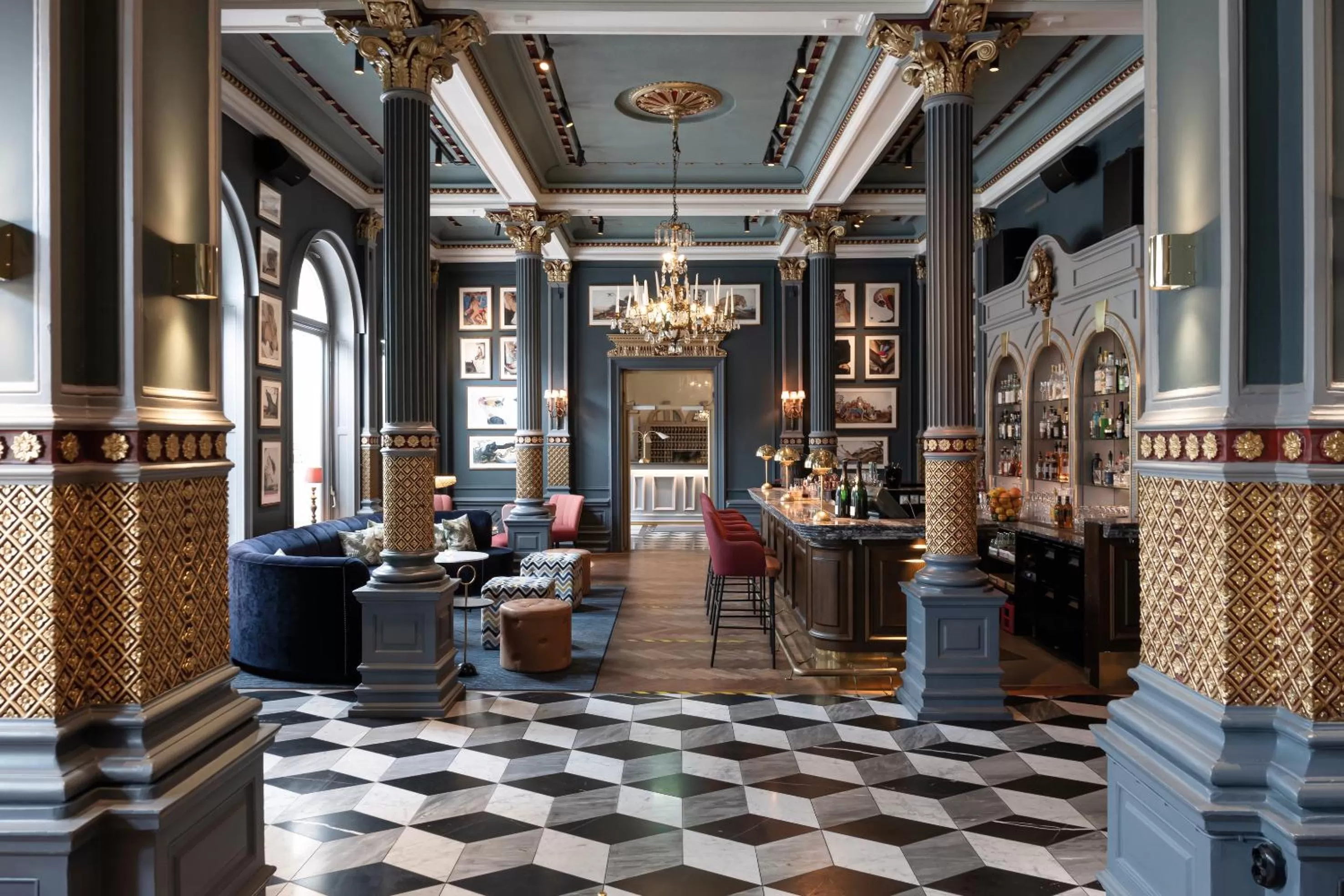 Lounge or bar in Elite Hotel Mollberg