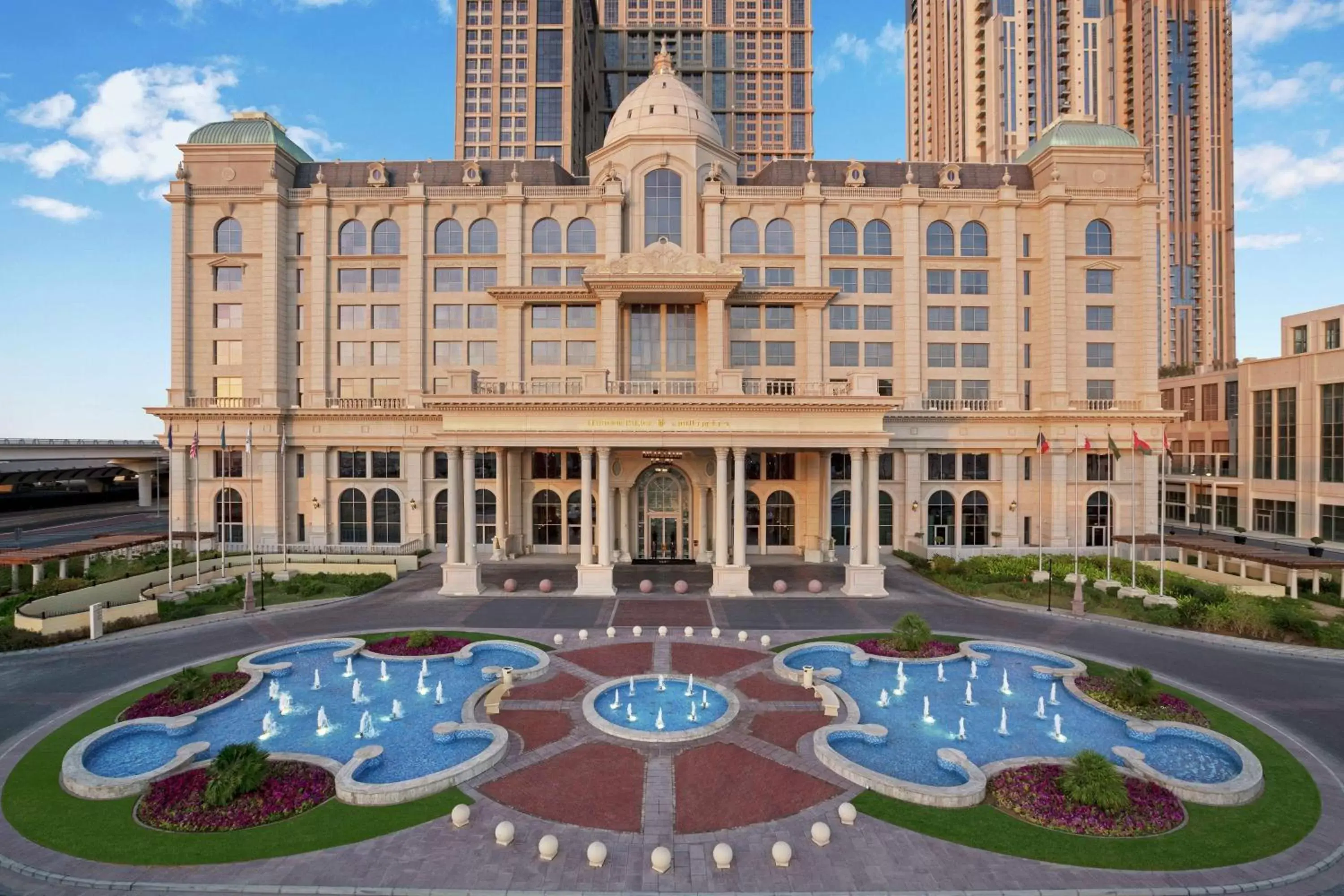 Property building, Swimming Pool in Habtoor Palace Dubai, LXR Hotels & Resorts