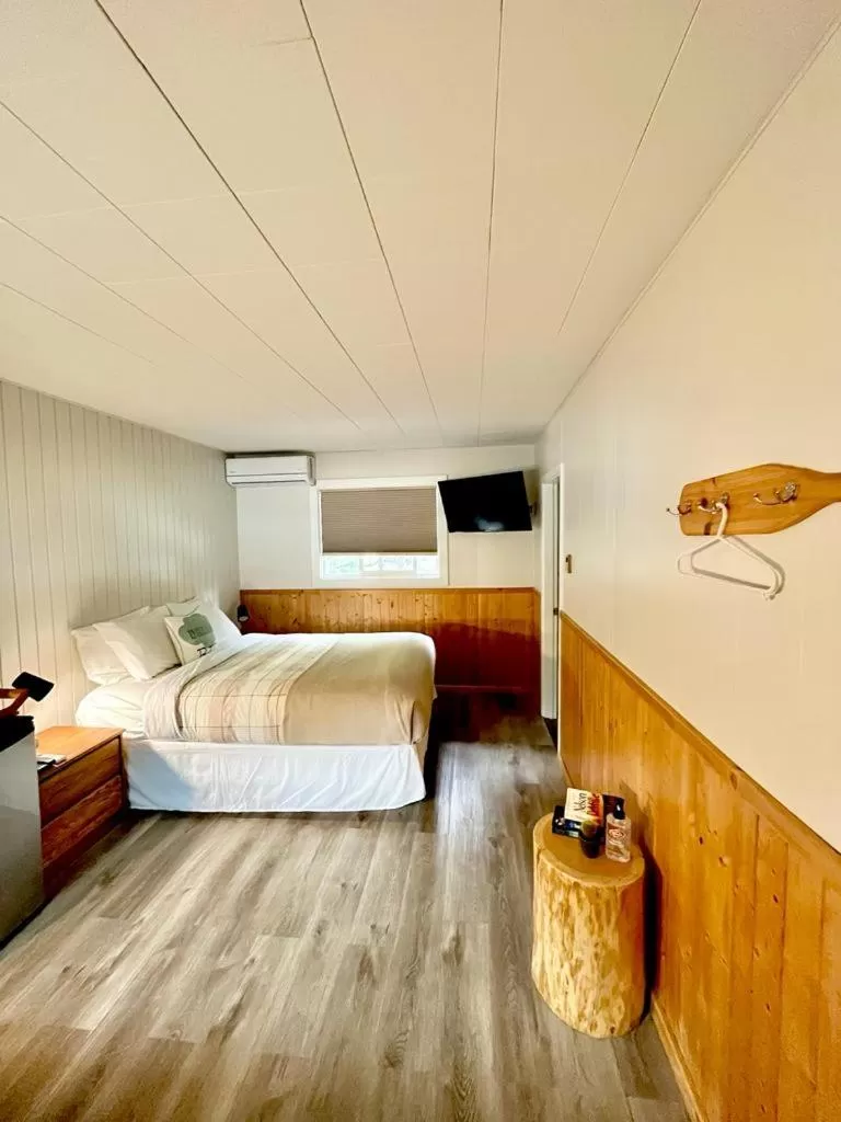 Bed in Barefoot Villas and Retreat